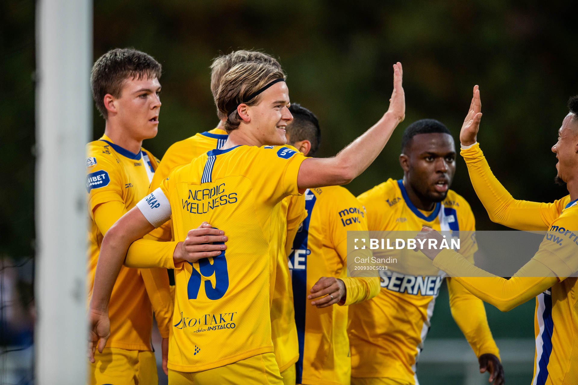 IFK Göteborg August Erlingmark jublar