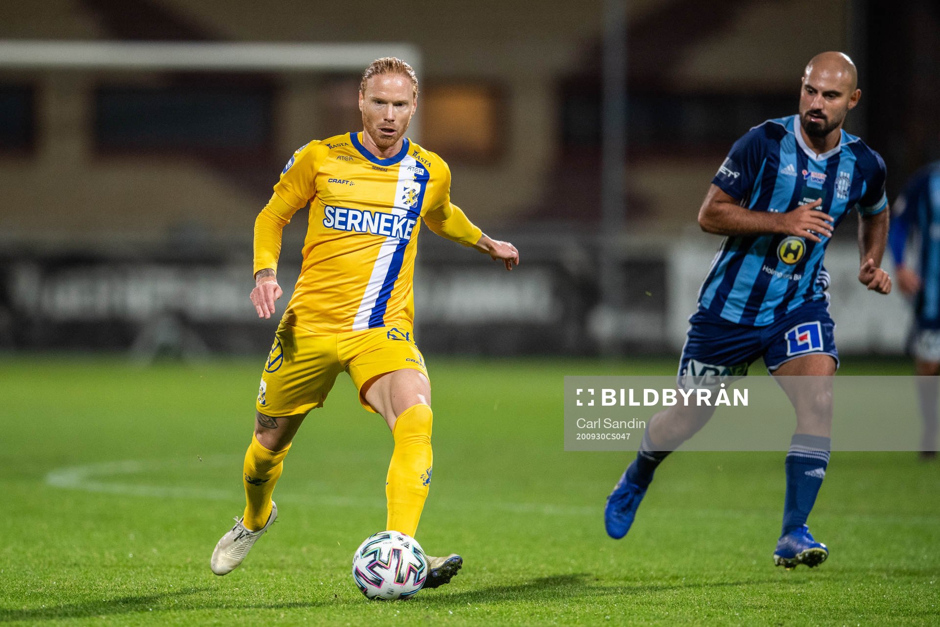 IFK Göteborg Alexander Farnerud och Husqvarnas Malek