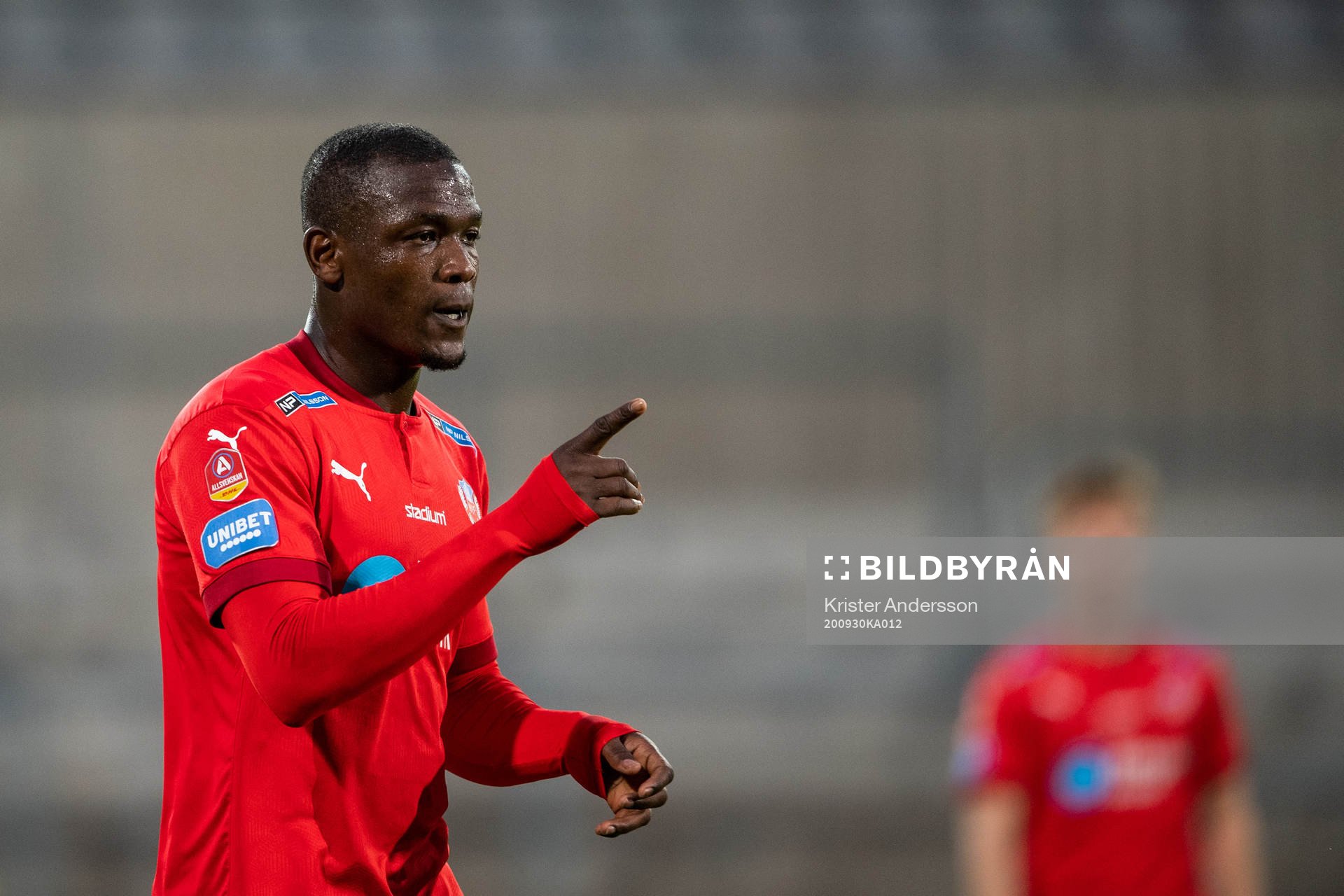 Helsingborgs Alhaji Gero jublar