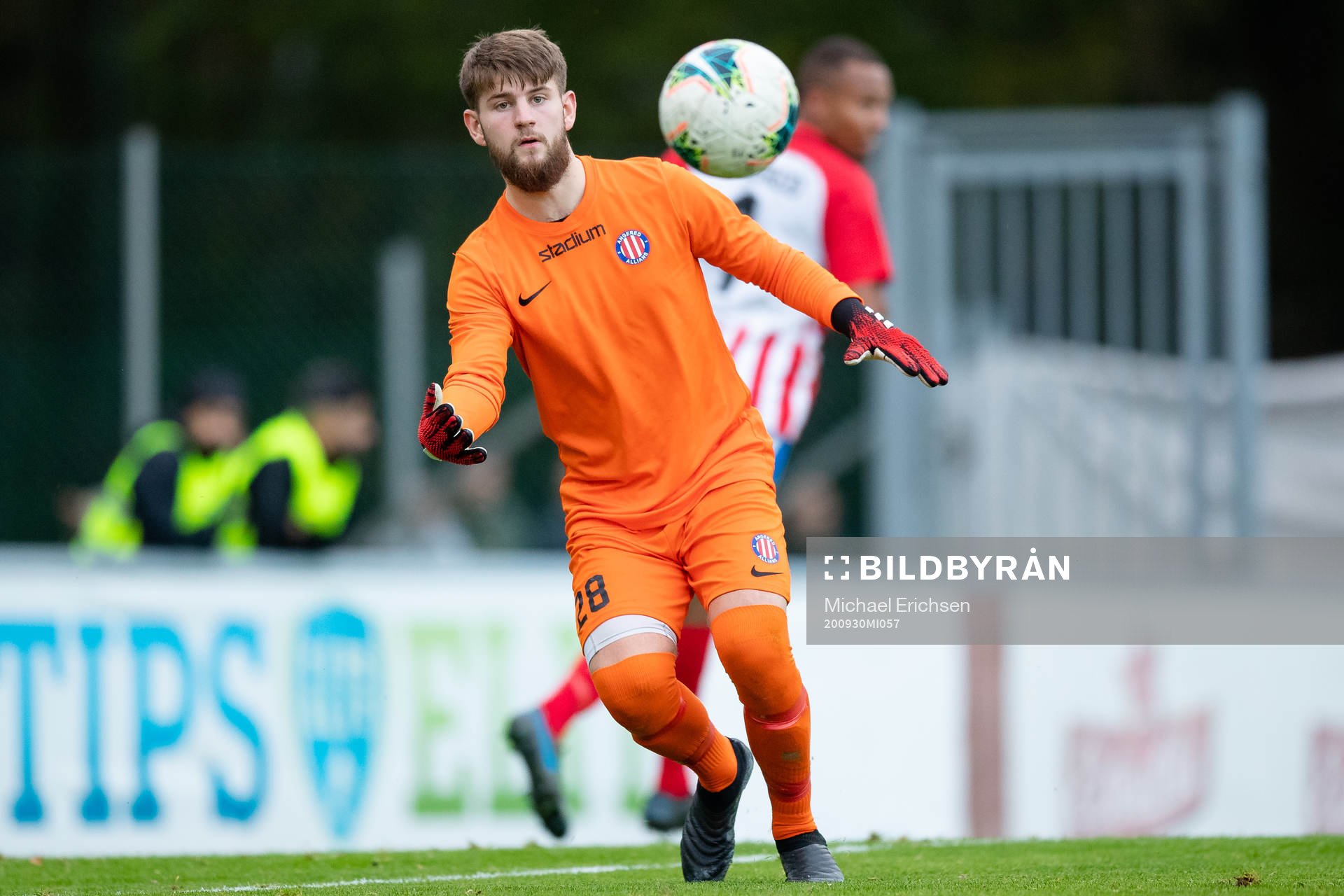 Angereds målvakt Anton Capaldi