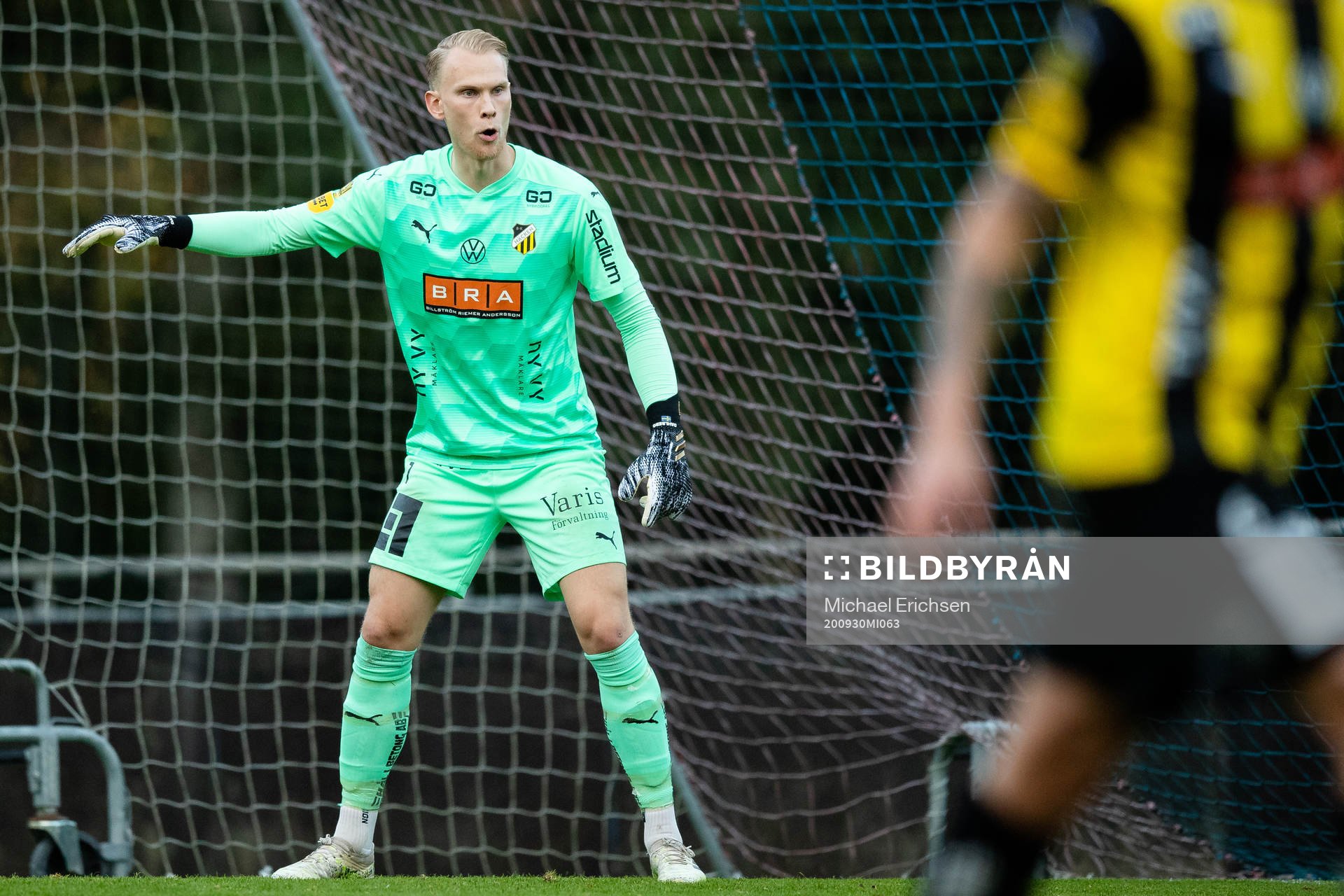 Häckens målvakt Pontus Dahlberg
