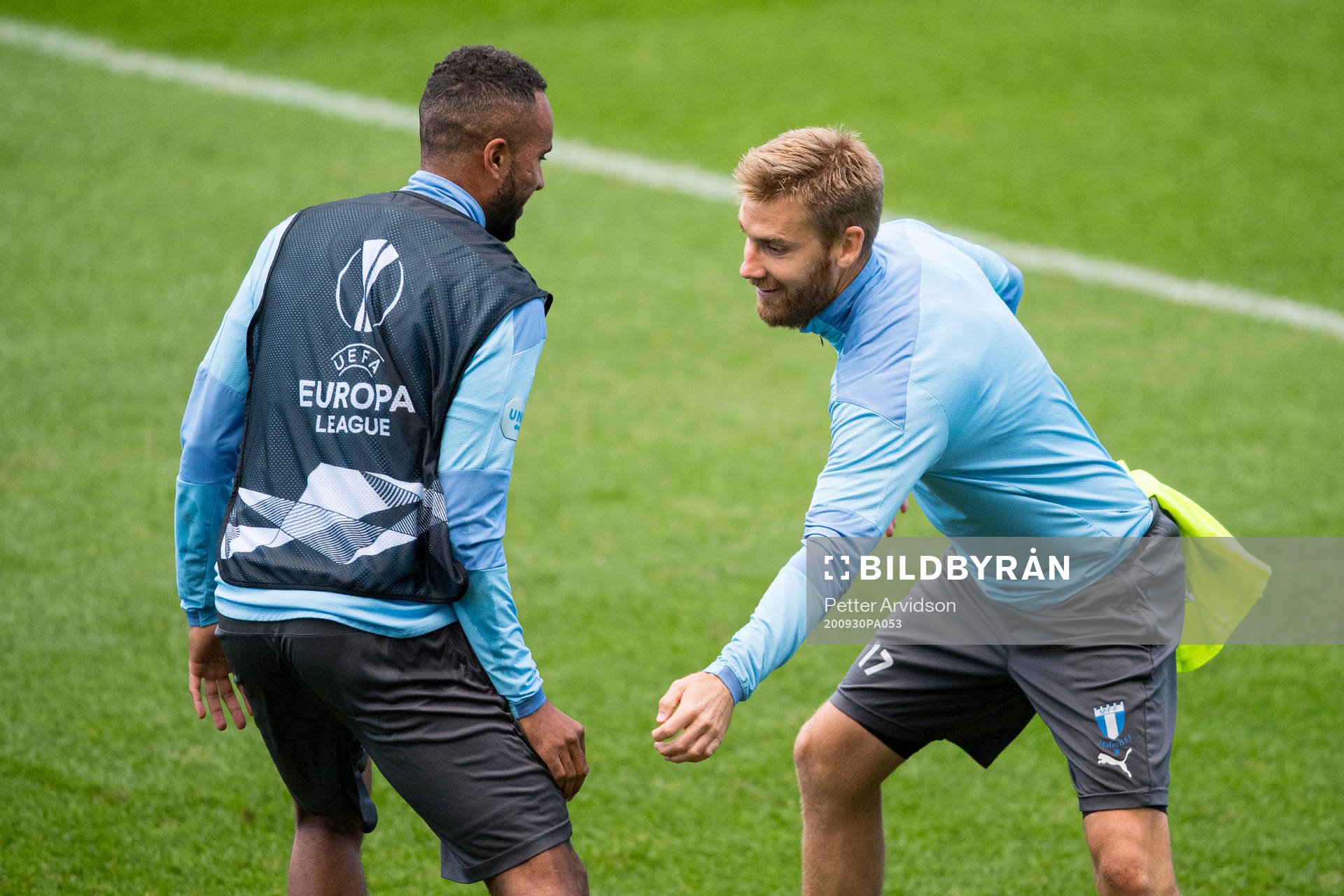 Isaac Kiese Thelin and Rasmus Bengtsson