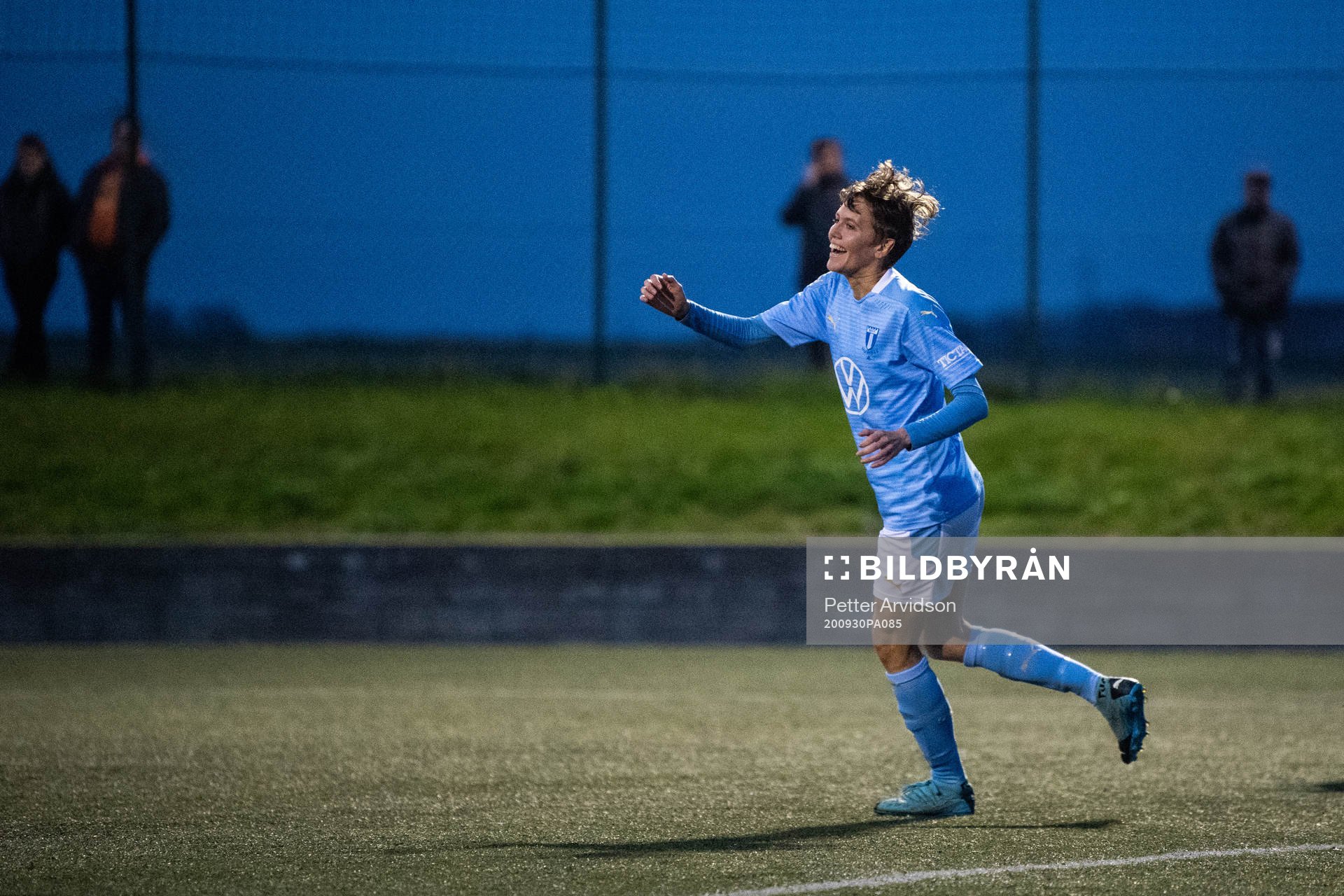 Malmö FFs Anna Hellsten jublar