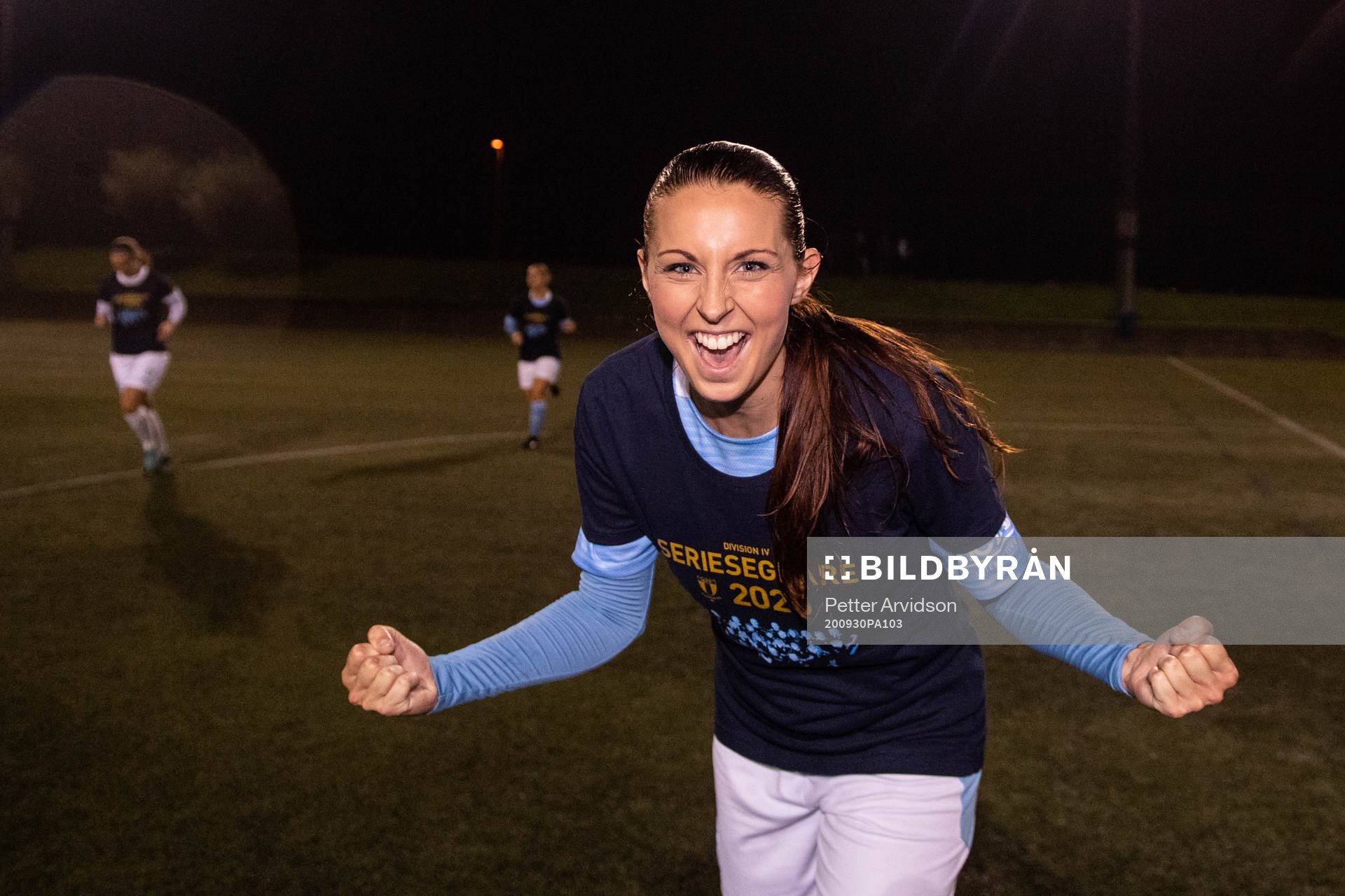 Malmö FFs Malin Gunnarsson jublar