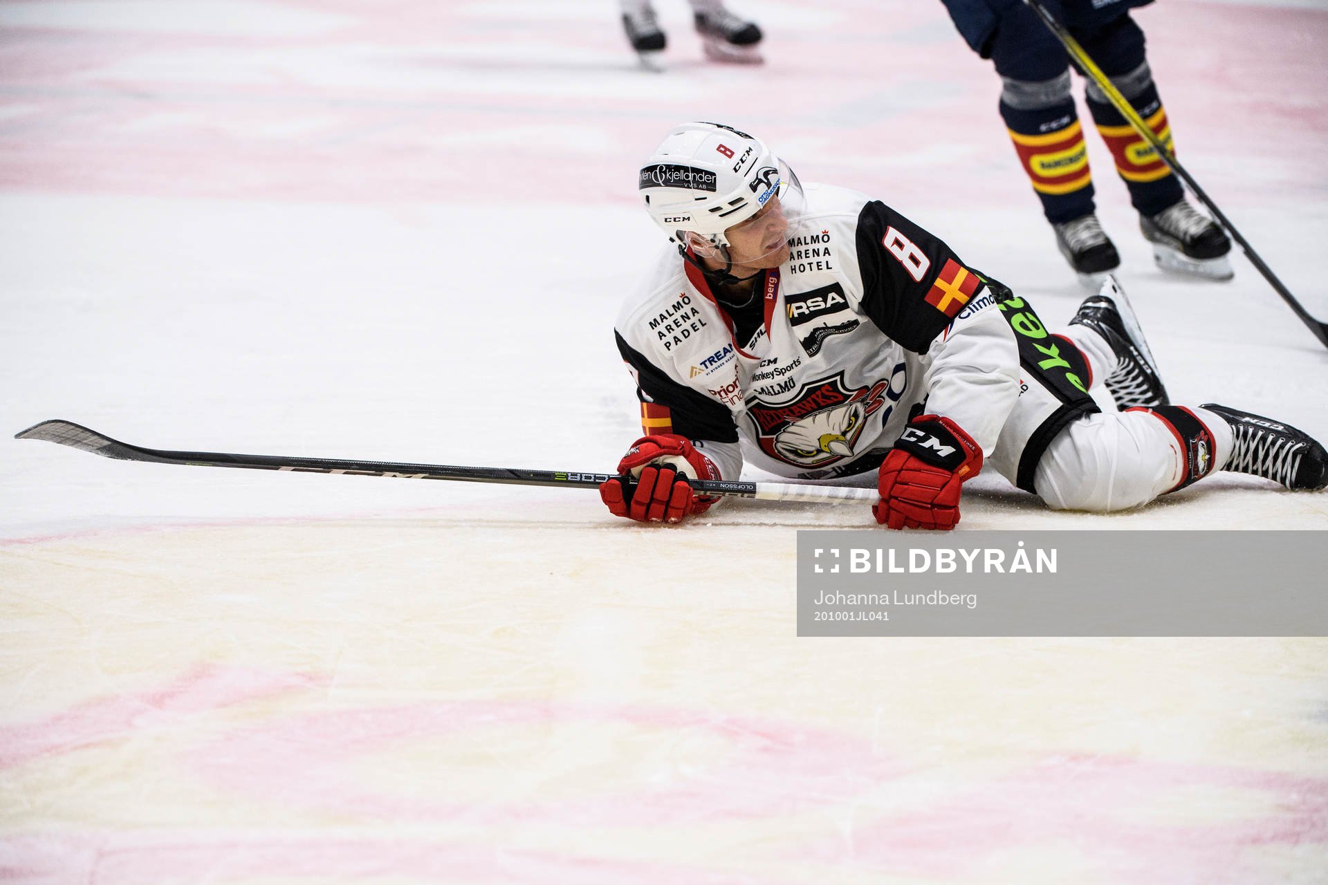 Malmö Redhawks Johan Olofsson deppar