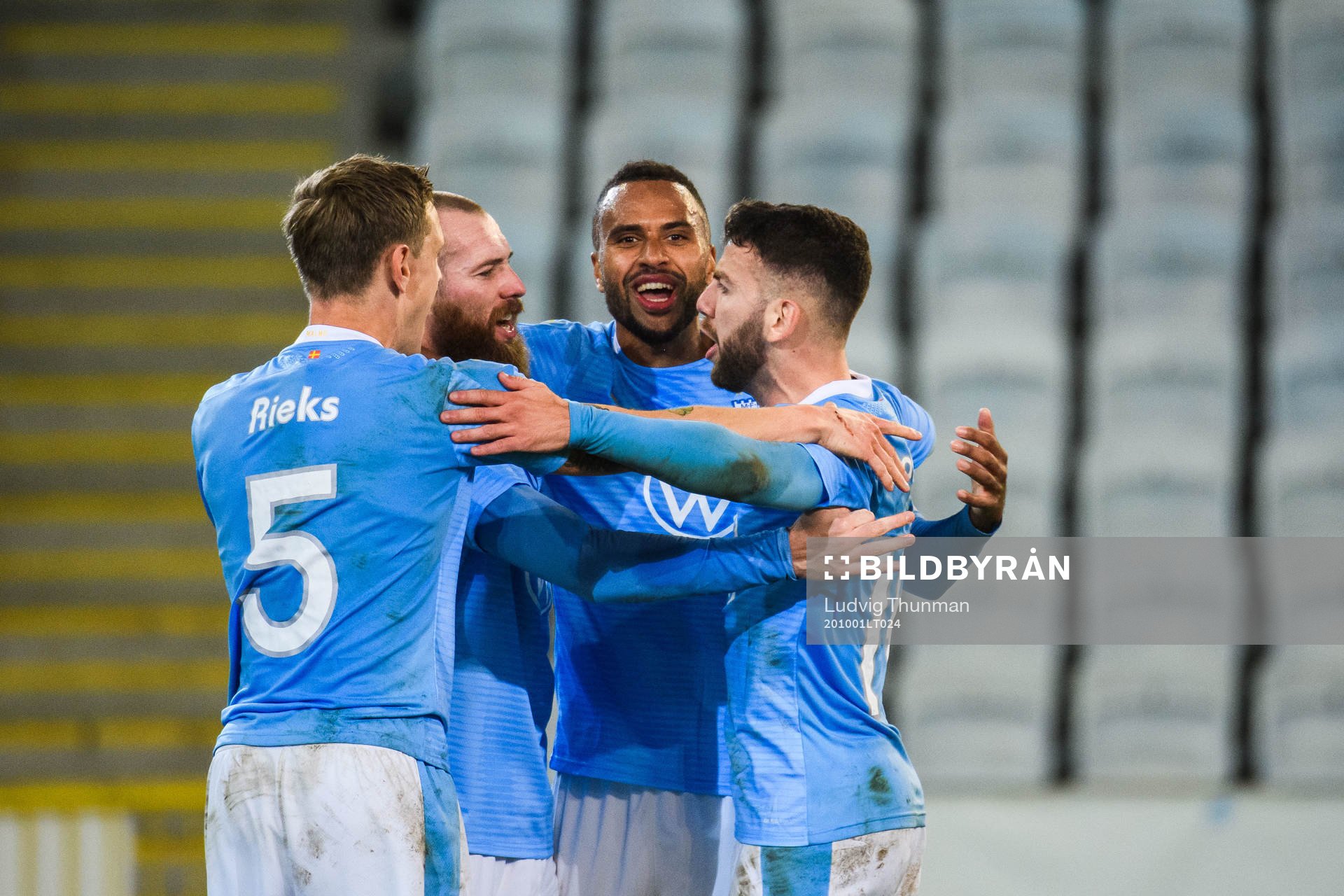 Isaac Kiese Thelin, Sören Rieks, Jo Inge Berget of Malmö
