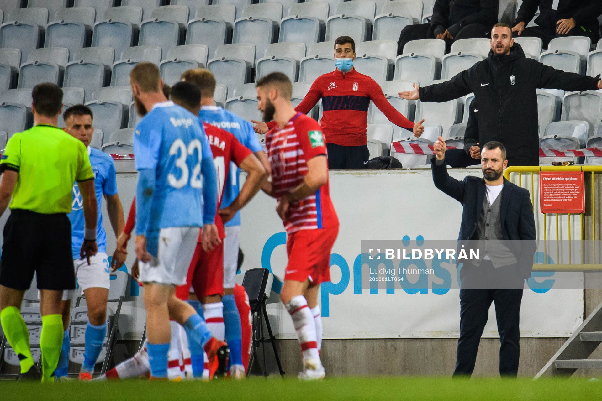 Head coach Diego Martinez Penas of Granada