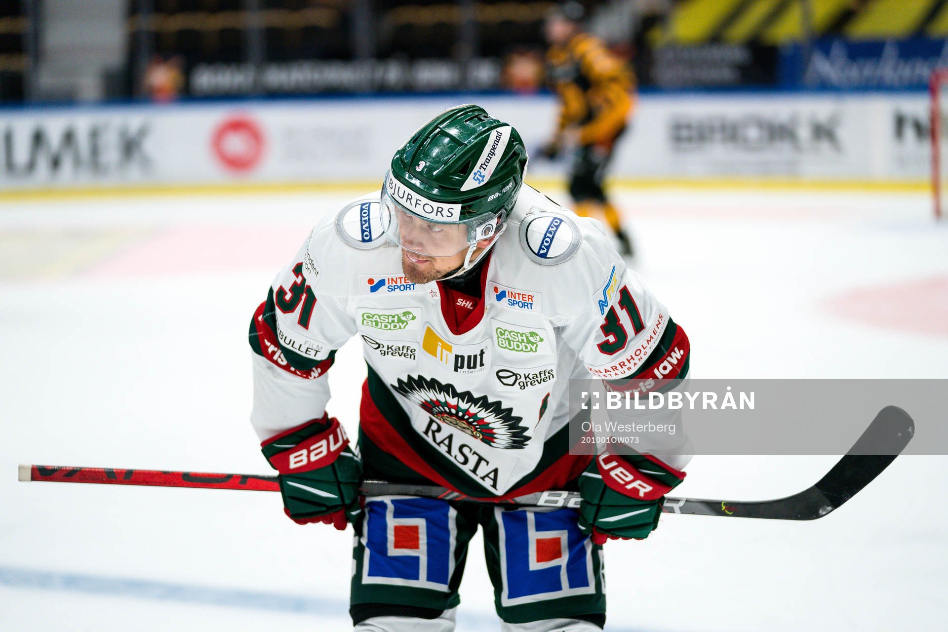 Frölundas Nicklas Lasu deppar