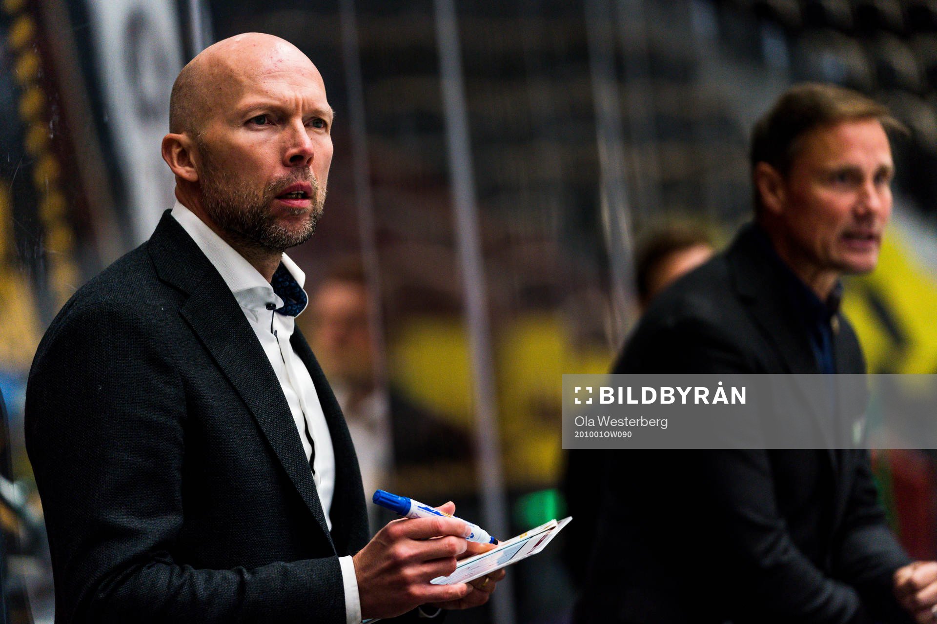 Frölundas assisterande tränare Anders Burström