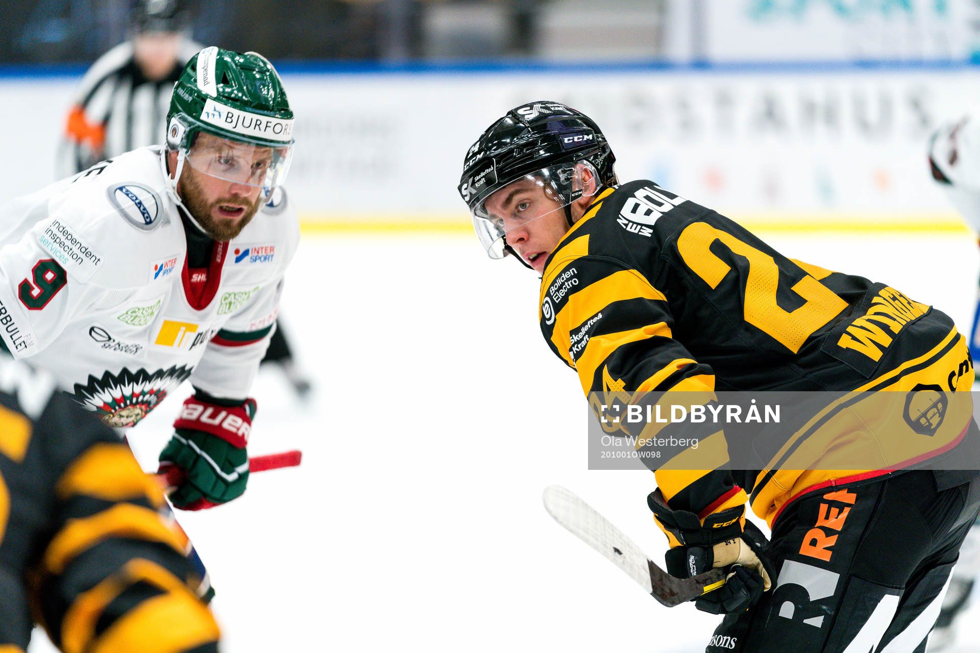 Skellefteås Andreas Wingerli och Frölundas Jan Mursak
