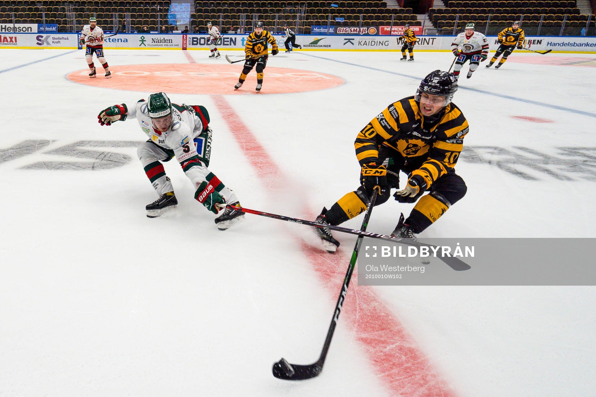 Skellefteås Joakim Lindström och Frölundas Filip