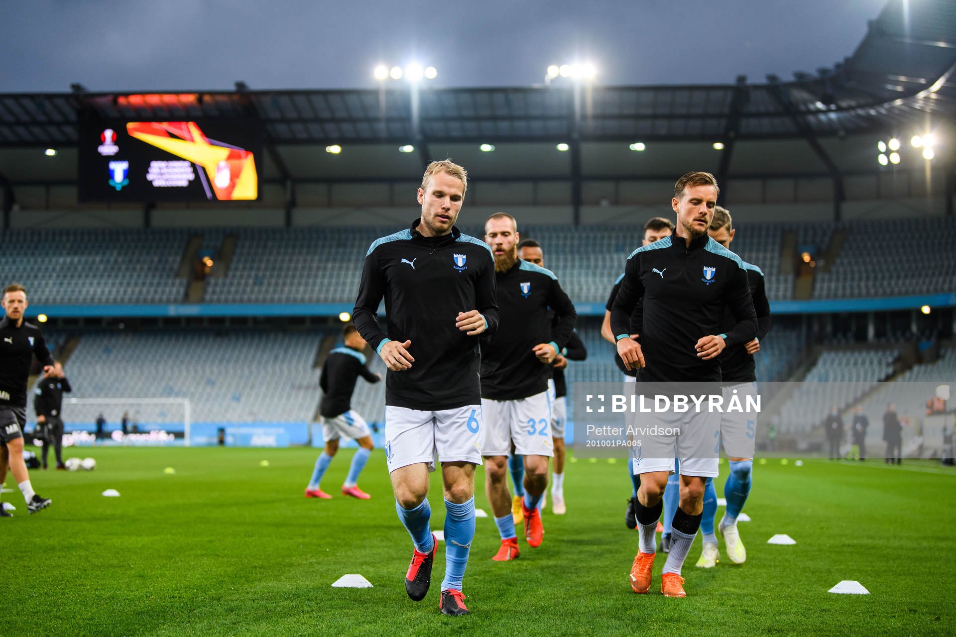 Oscar Lewicki and Sören Rieks of Malmö FF