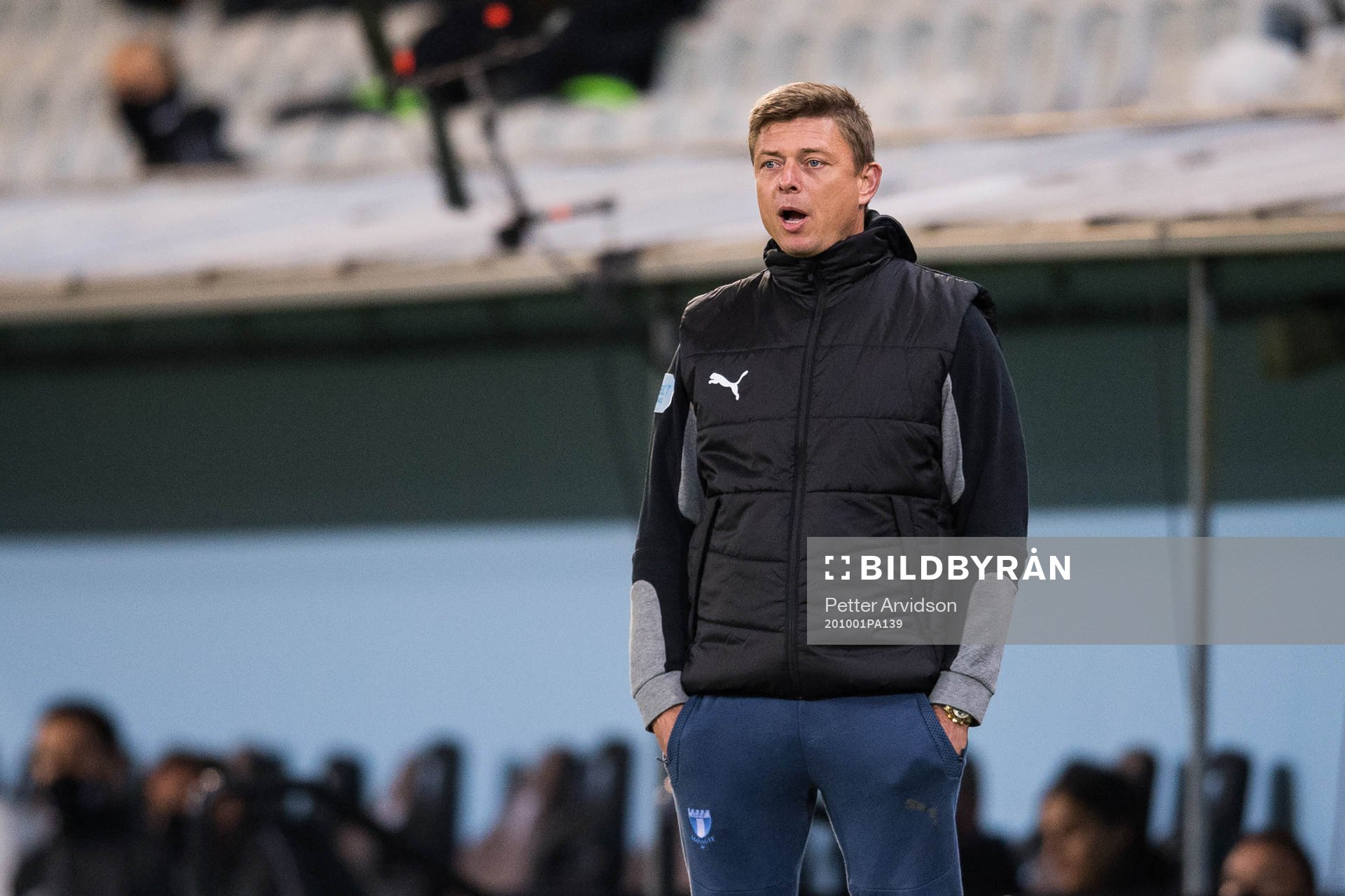 Jon Dahl Tomasson, head coach of Malmö FF