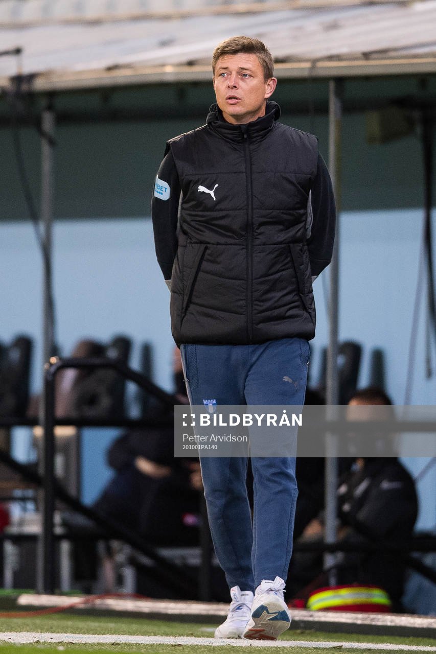 Jon Dahl Tomasson, head coach of Malmö FF