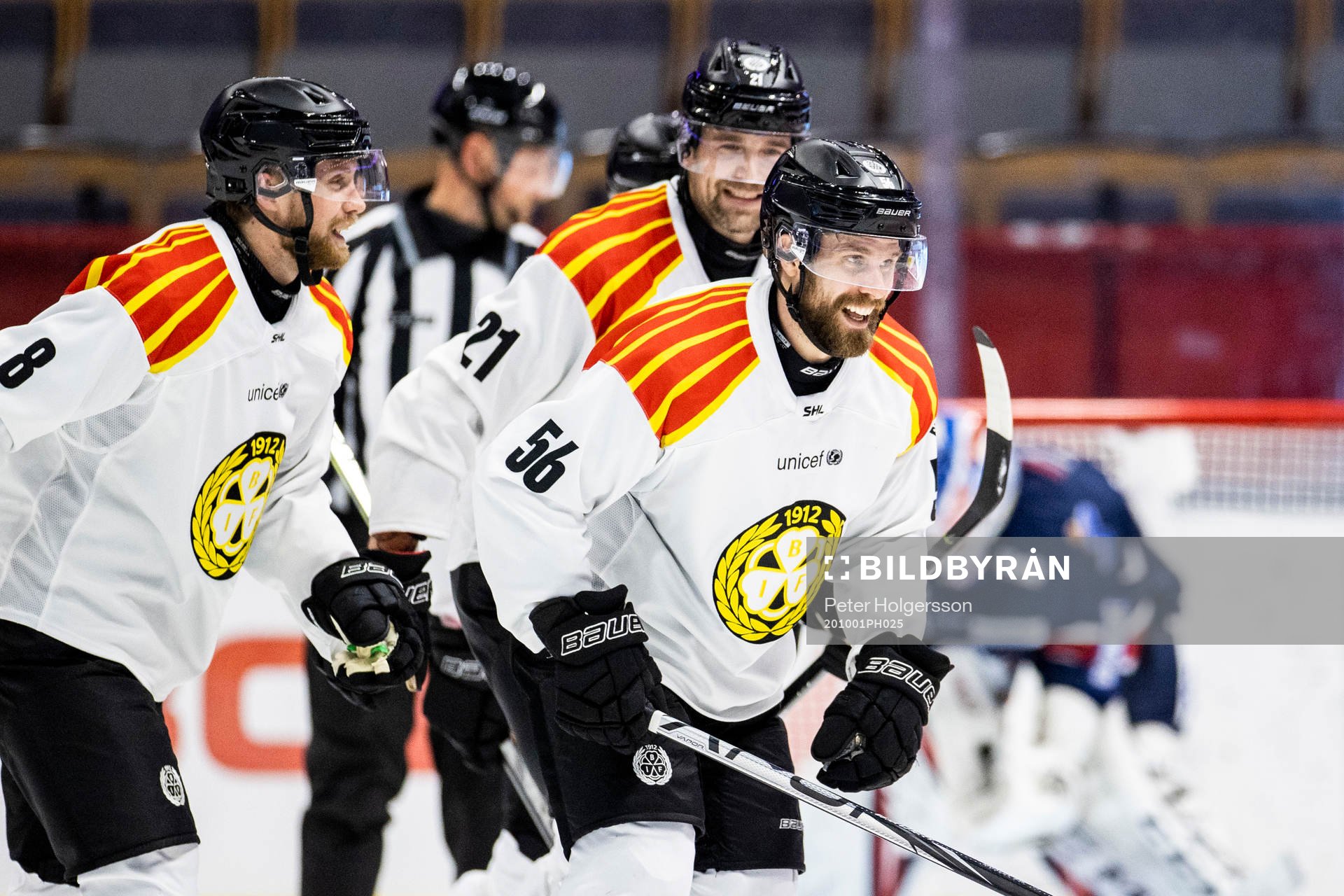 Brynäs Jonathan Sigalet jublar