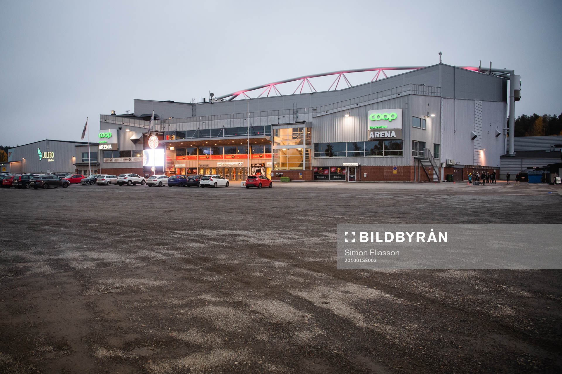 Coop Norrbotten Arena exteriör