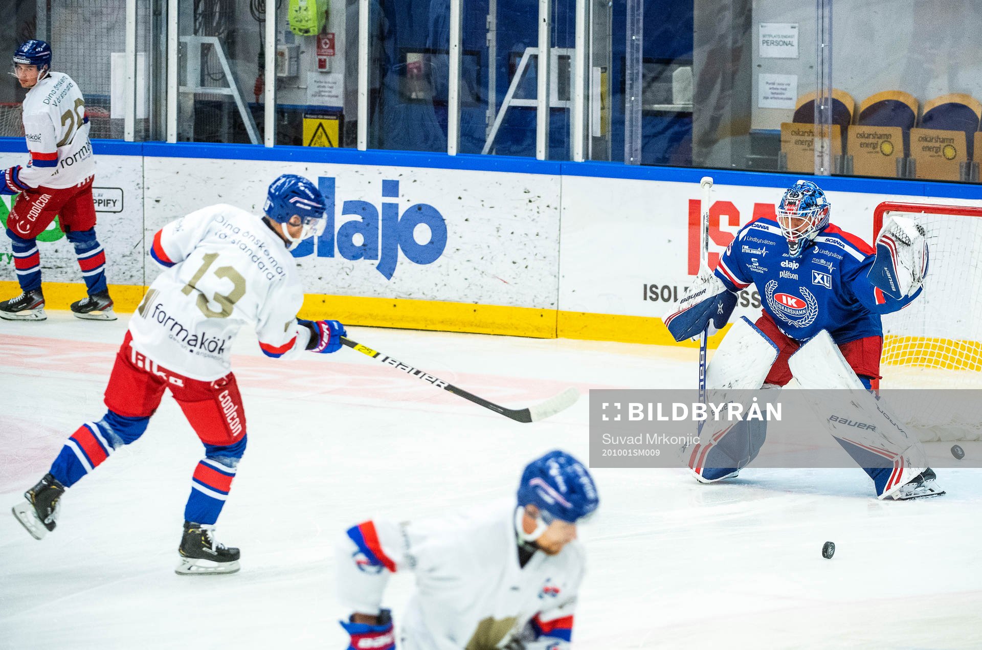 Oskarshamns målvakt Joe Cannata