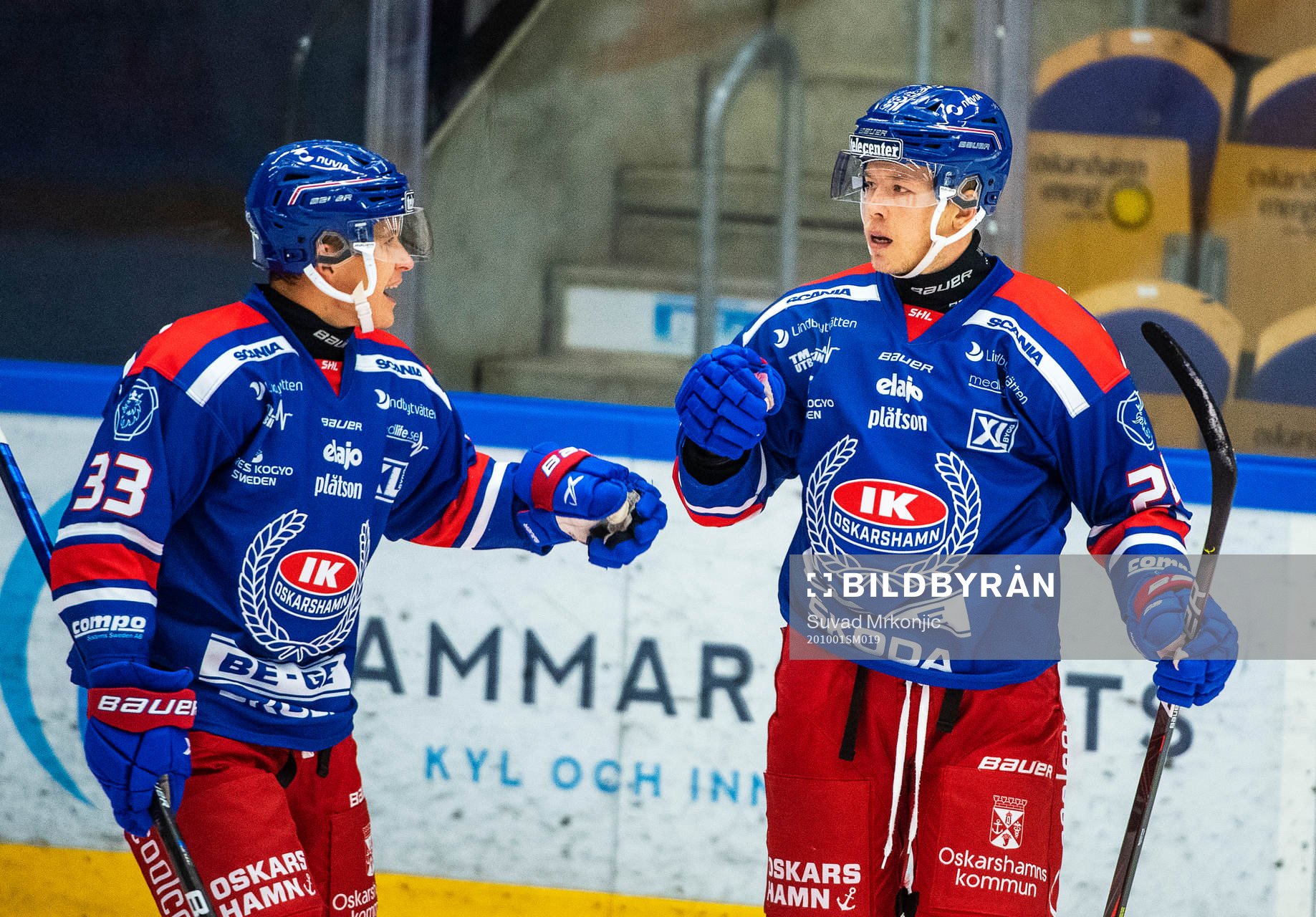 Oskarshamns Kim Strömberg jublar