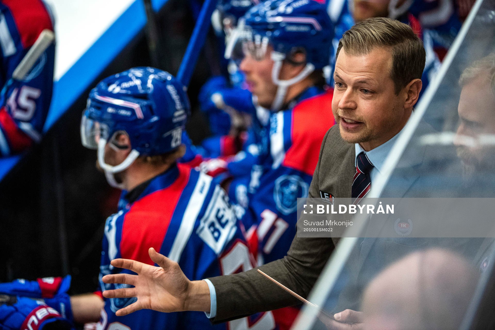 Oskarshamns tränare Martin Filander