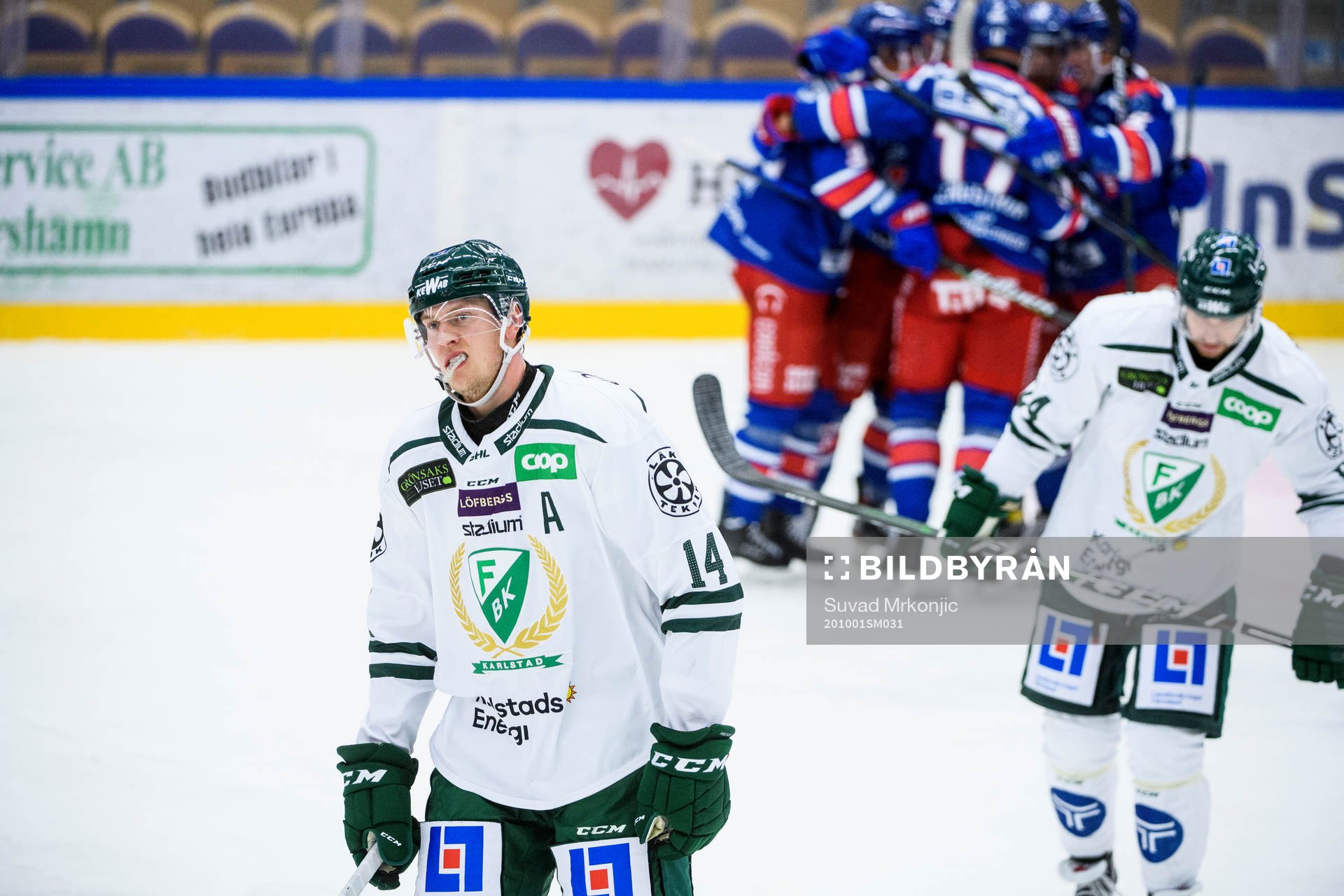 Färjestads Victor Ejdsell deppar