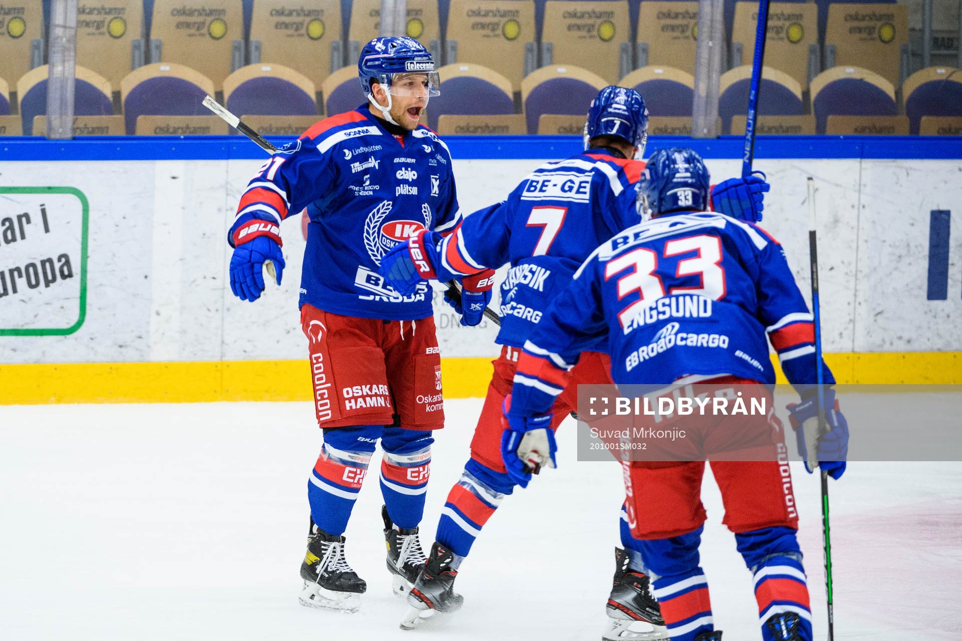 Oskarshamns Brian Cooper jublar
