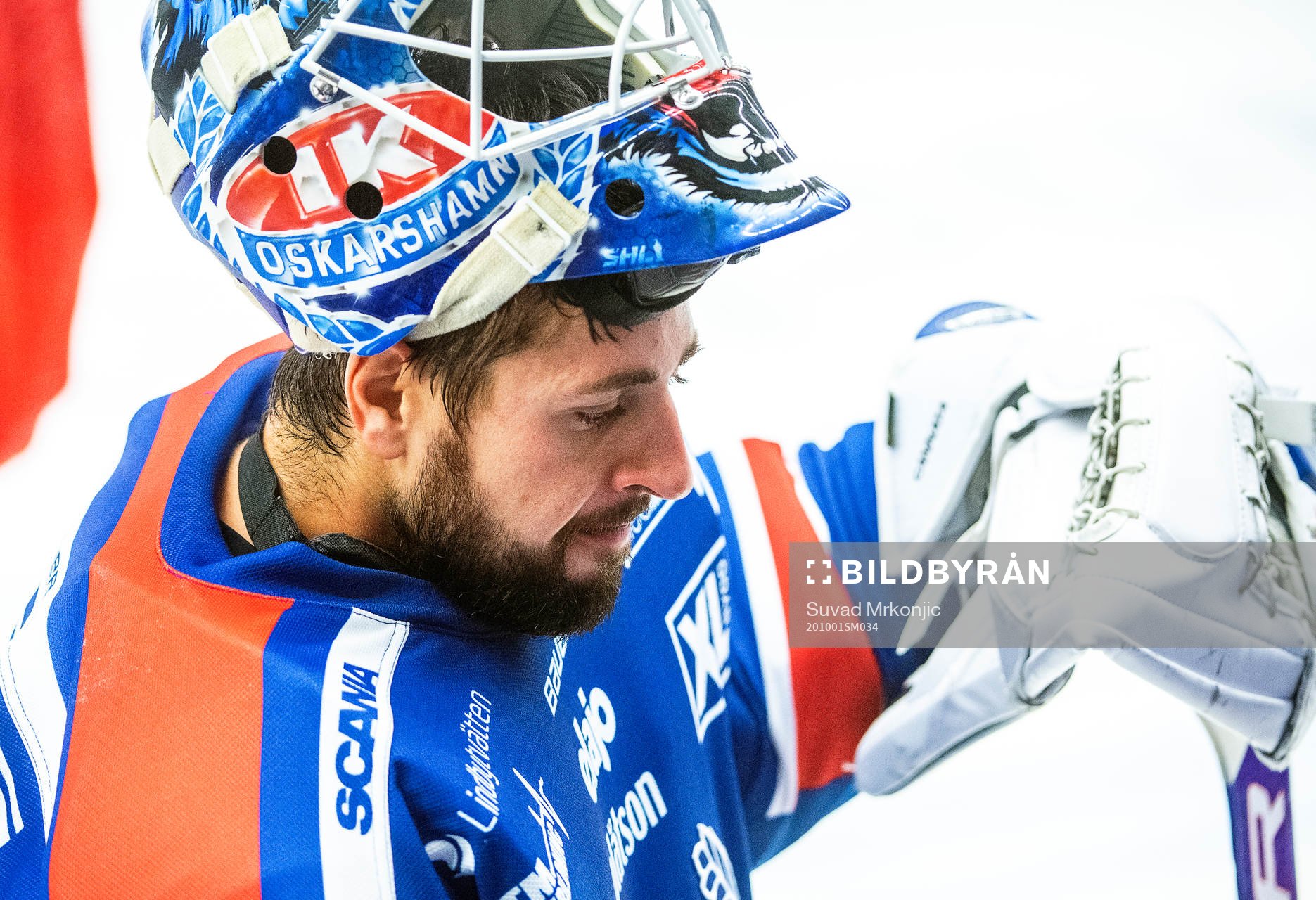 Oskarshamns målvakt Joe Cannata