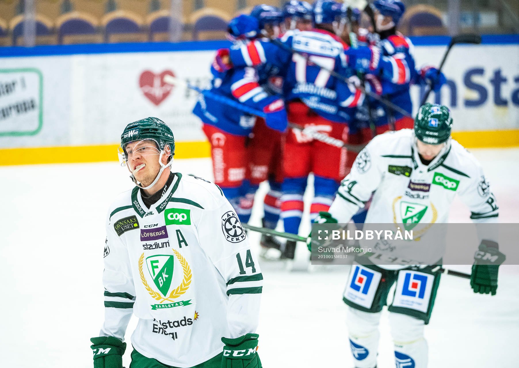 Färjestads Victor Ejdsell deppar