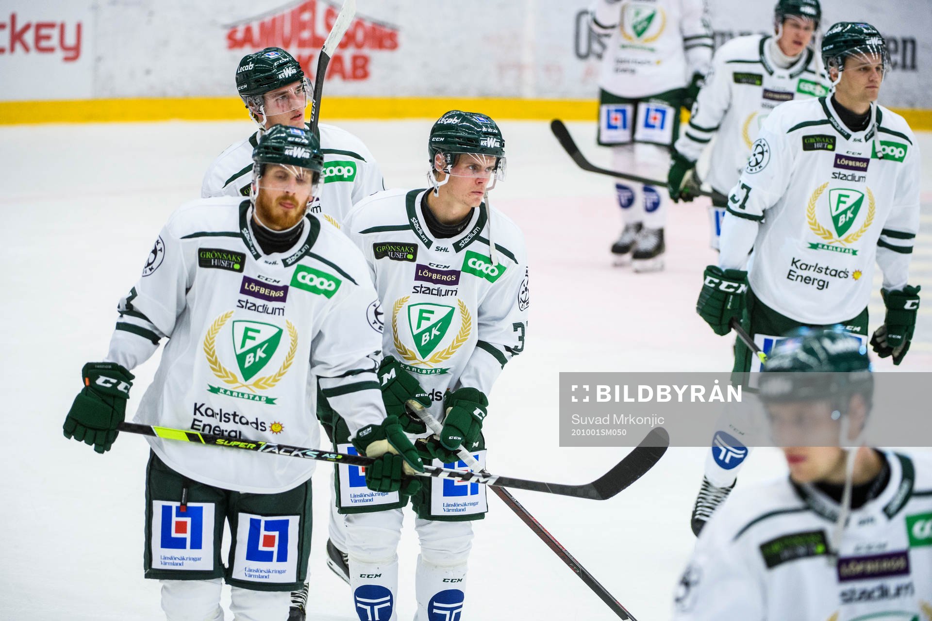 Färjestads spelare deppar