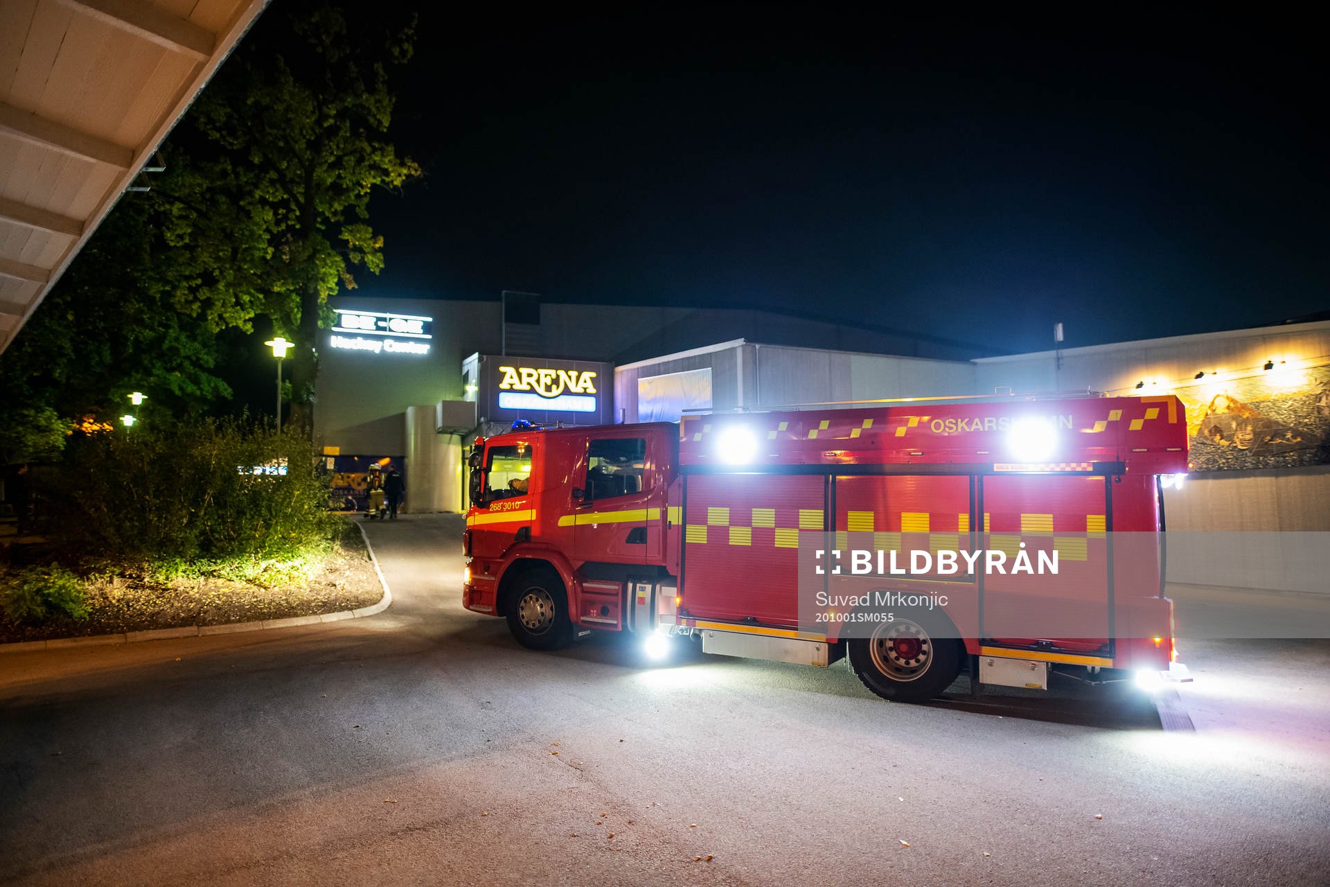 Brandkåren kom när blandlarmet gick