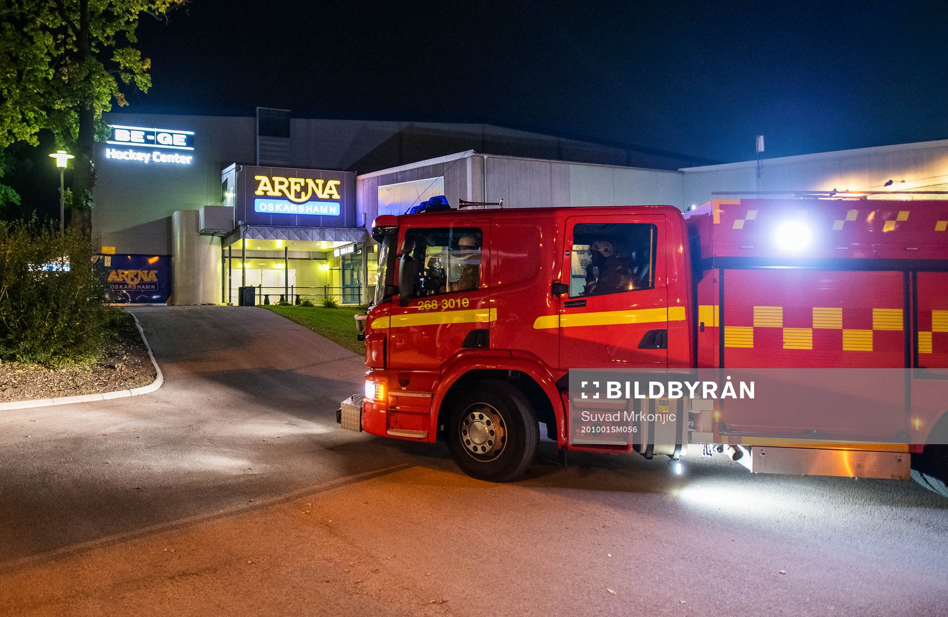 Brandkåren kom när blandlarmet gick