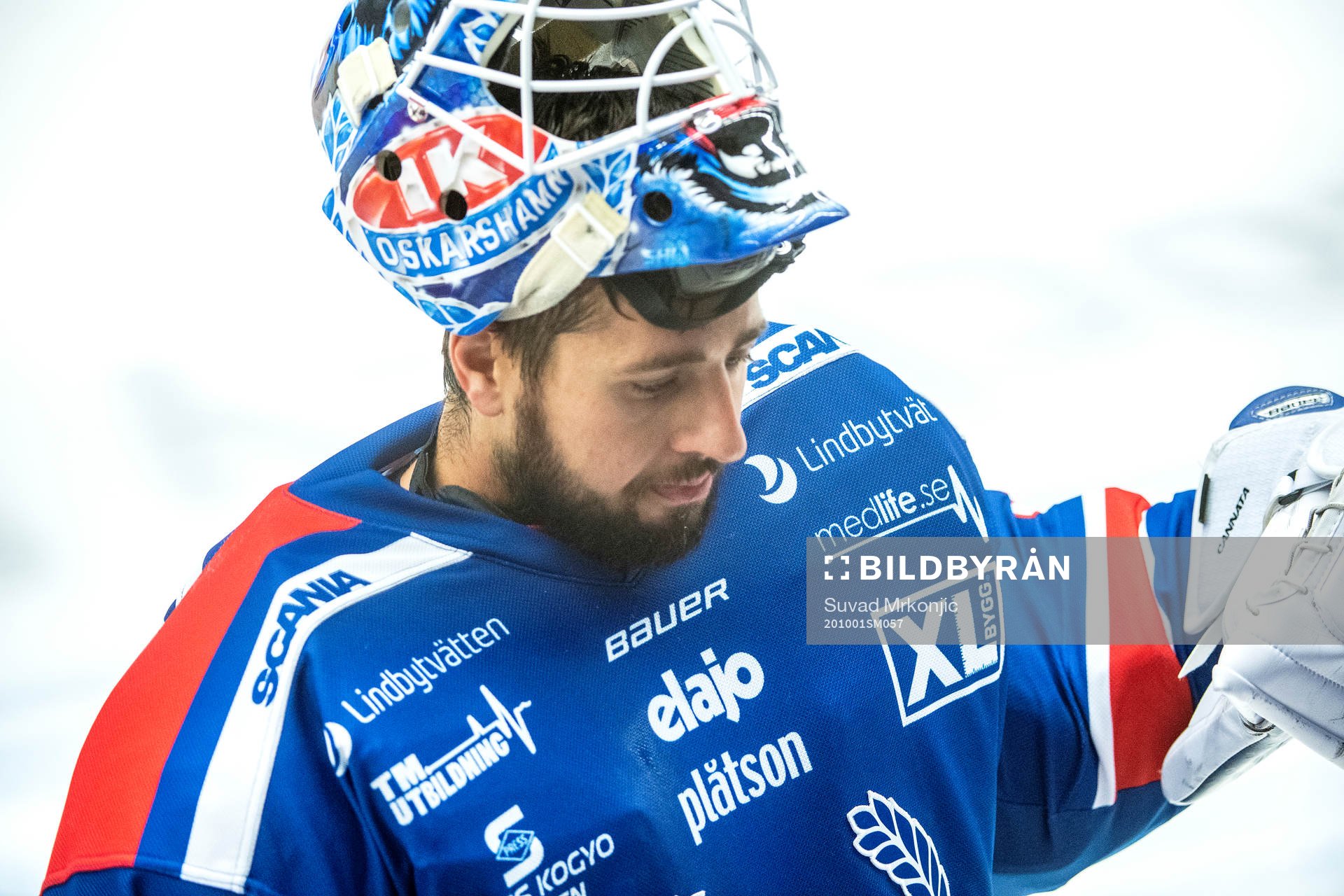 Oskarshamns målvakt Joe Cannata