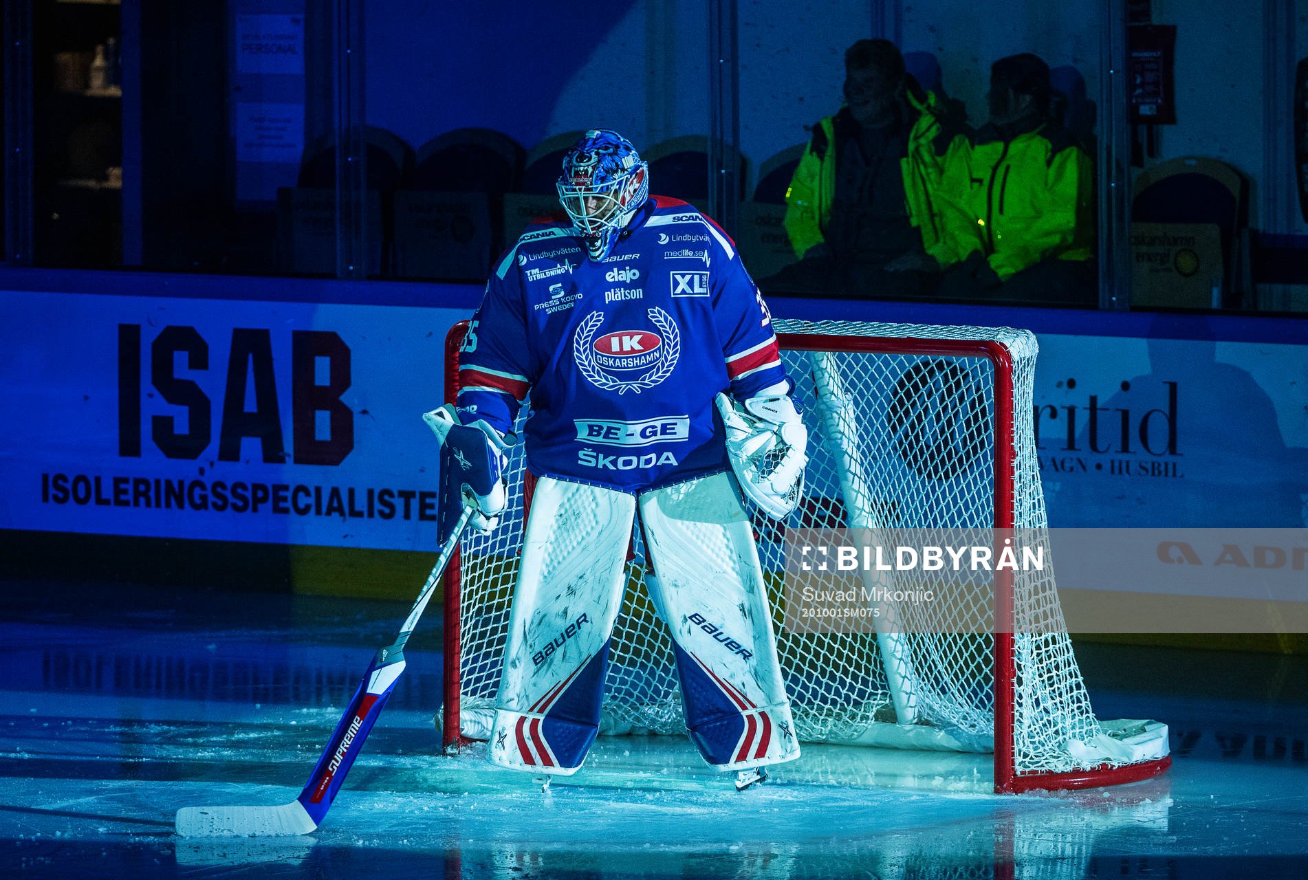 Oskarshamns målvakt Joe Cannata