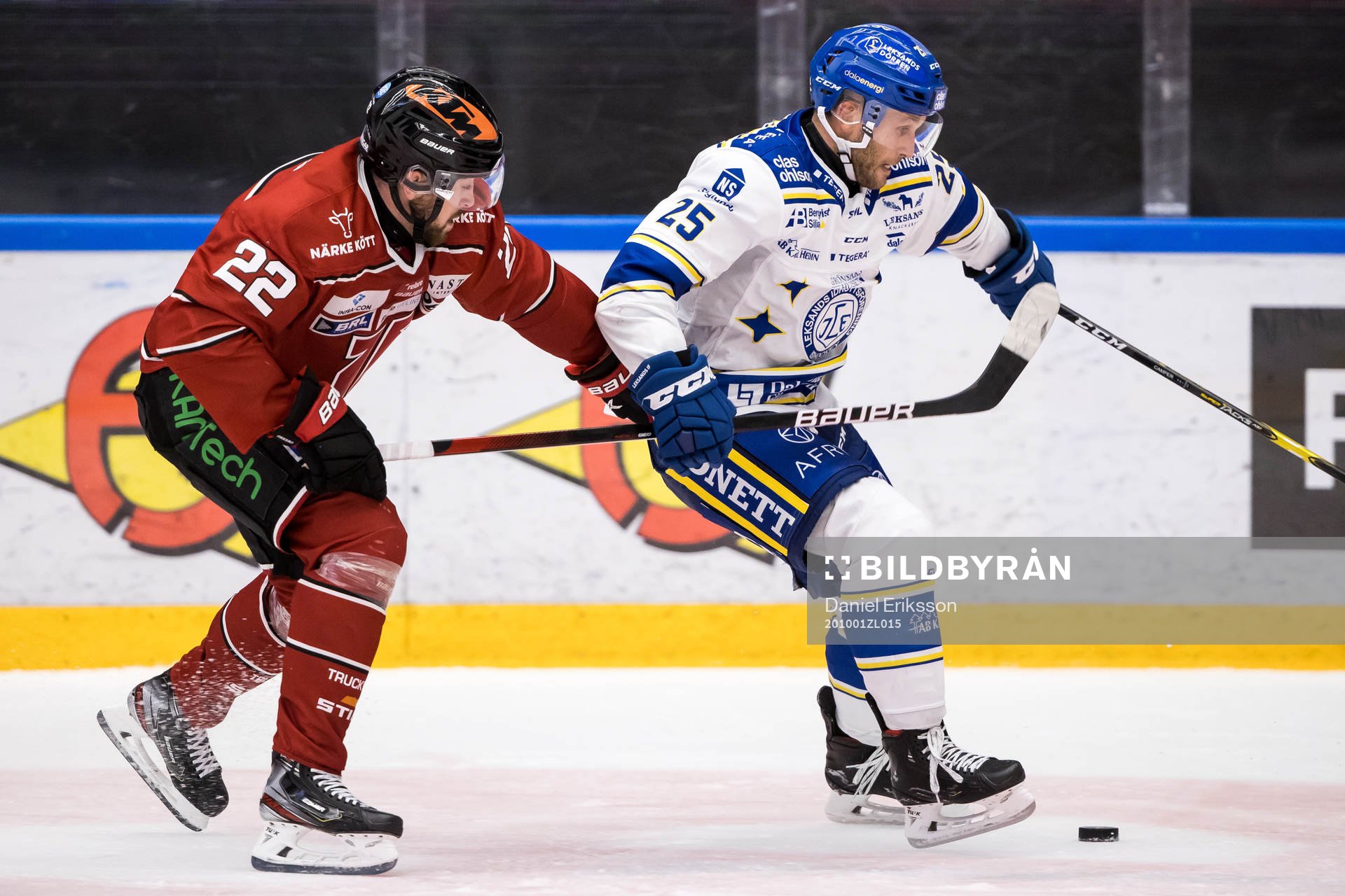 Örebros Jonathan Andersson och Leksands Carter Camper