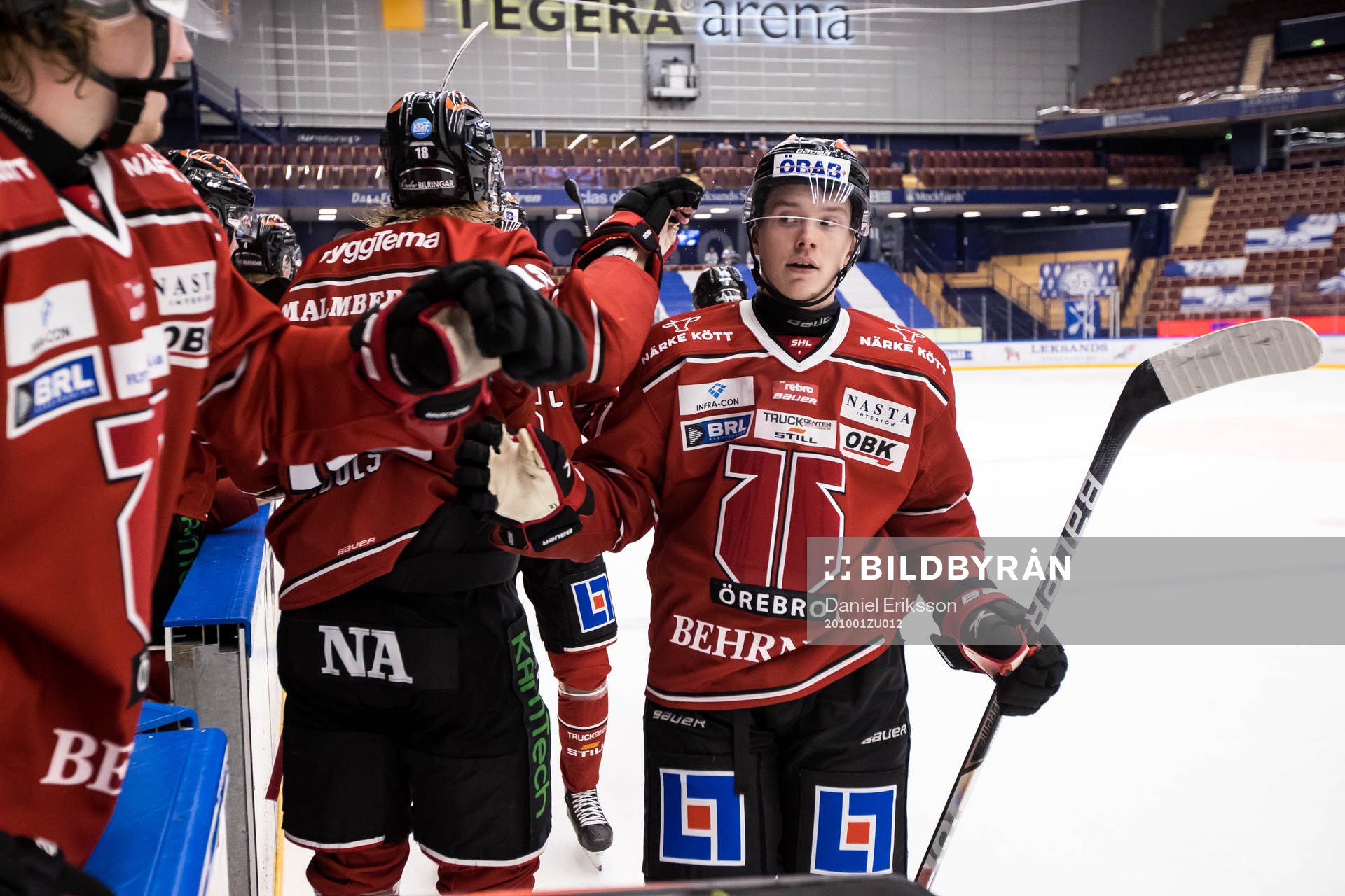 Örebros Linus Öberg jubel