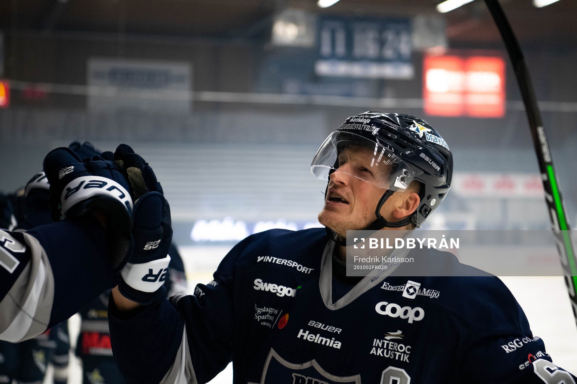 Karlskogas Mikael Eriksson jublar