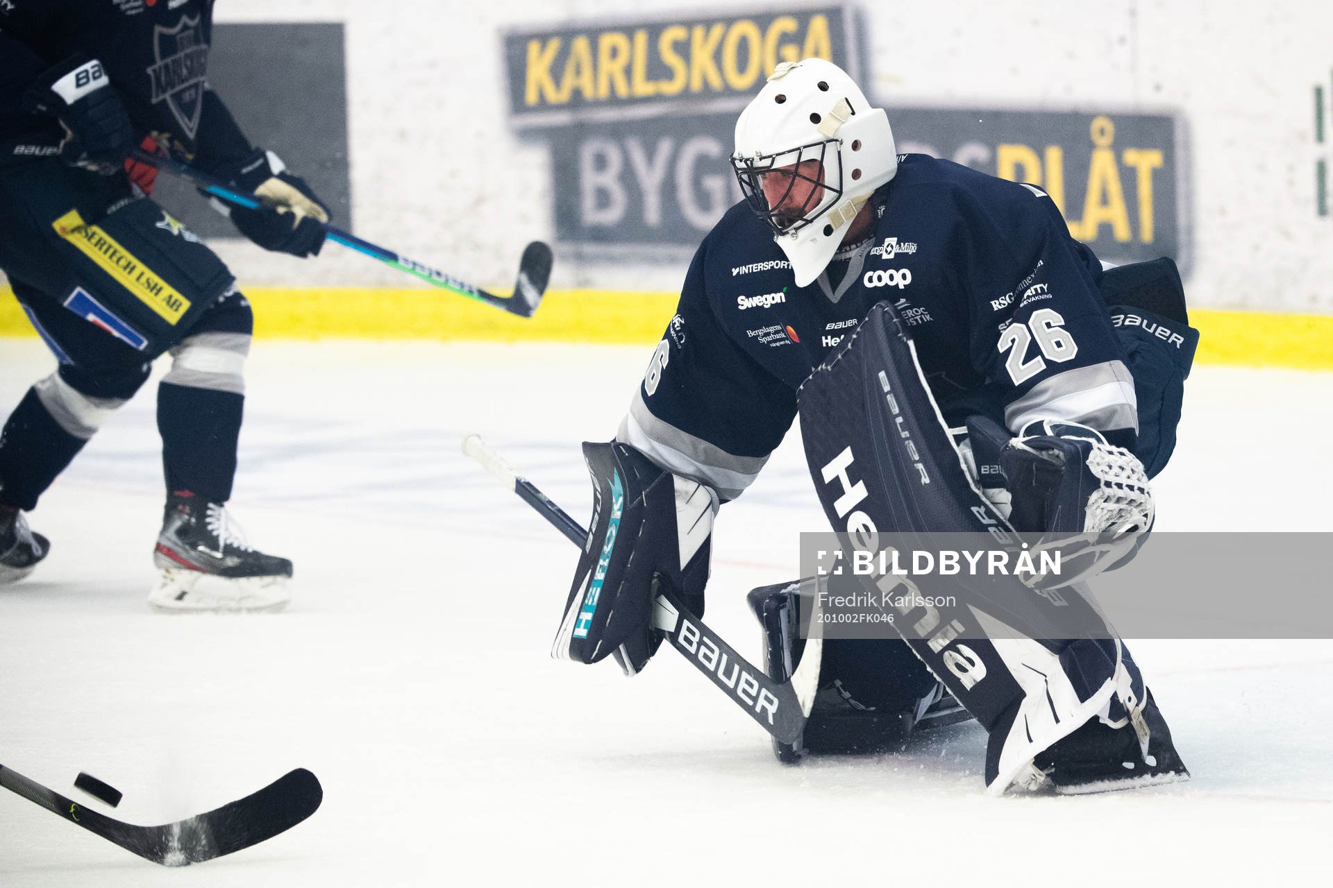 Karlskogas målvakt Stefan Steen