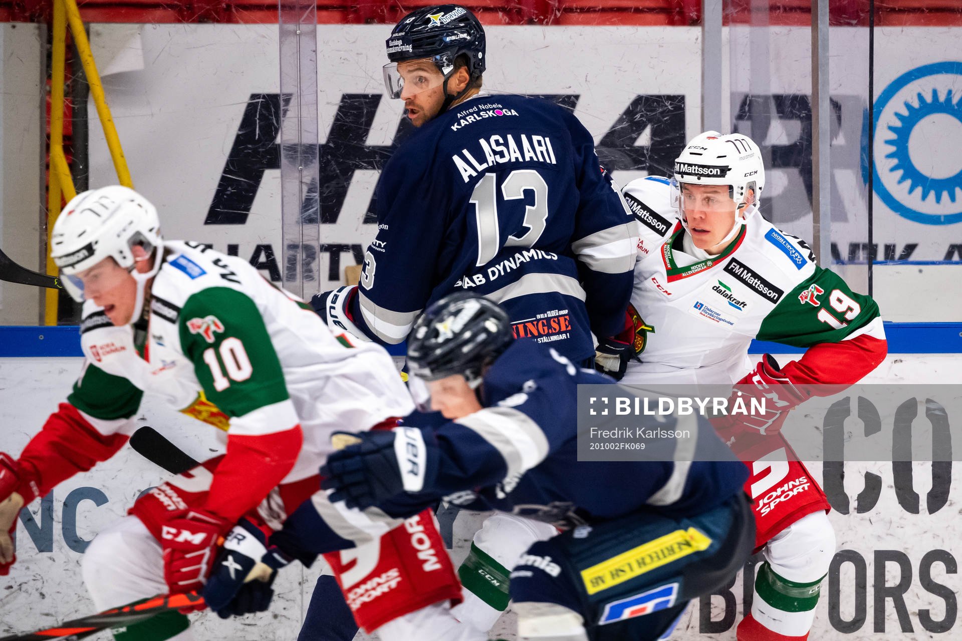 Karlskogas Jesper Alasaari och Moras Filip Lennström