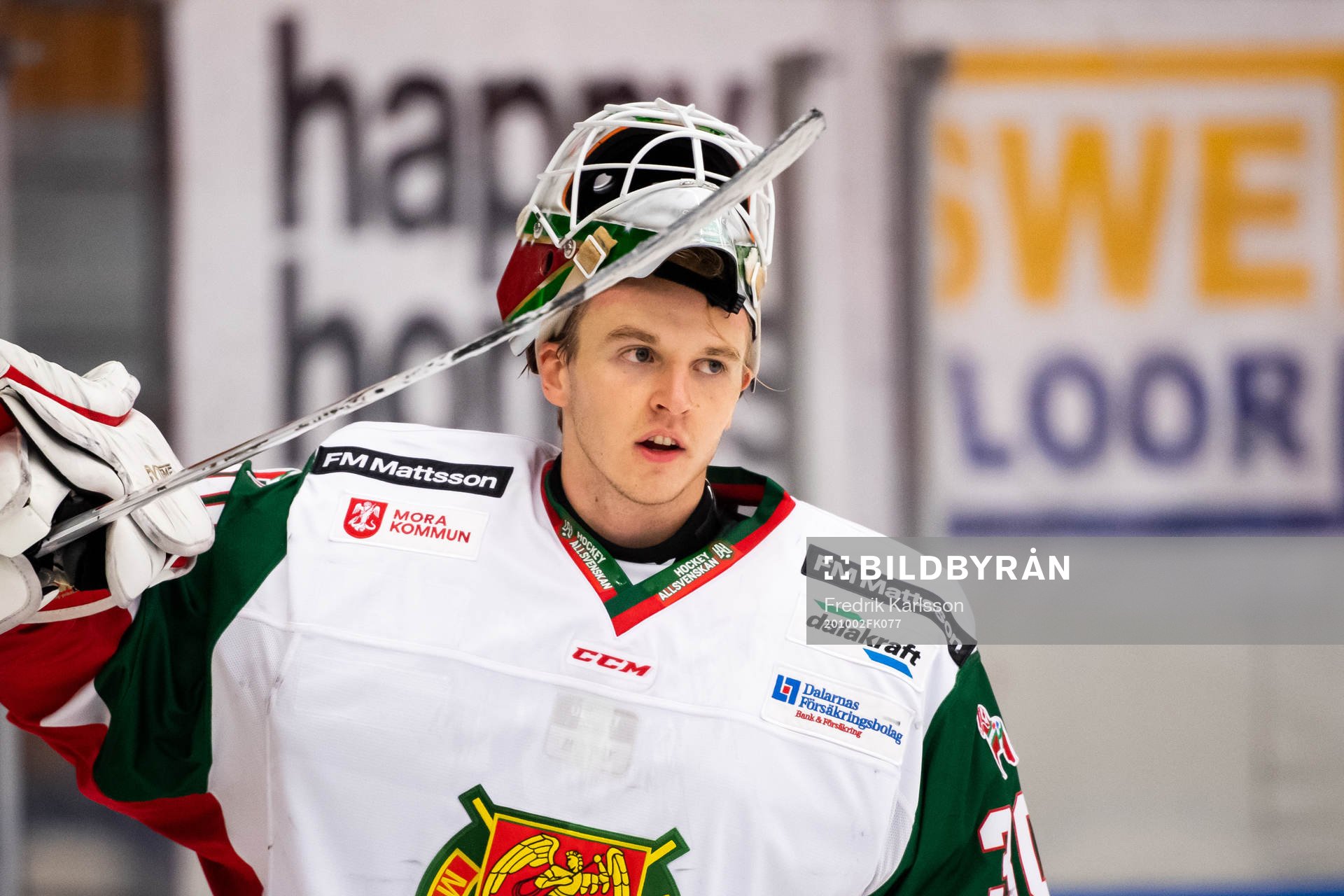Moras målvakt Olof Lindbom