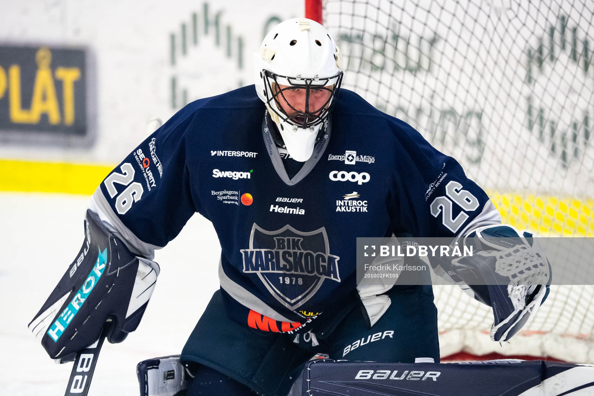 Karlskogas målvakt Stefan Steen