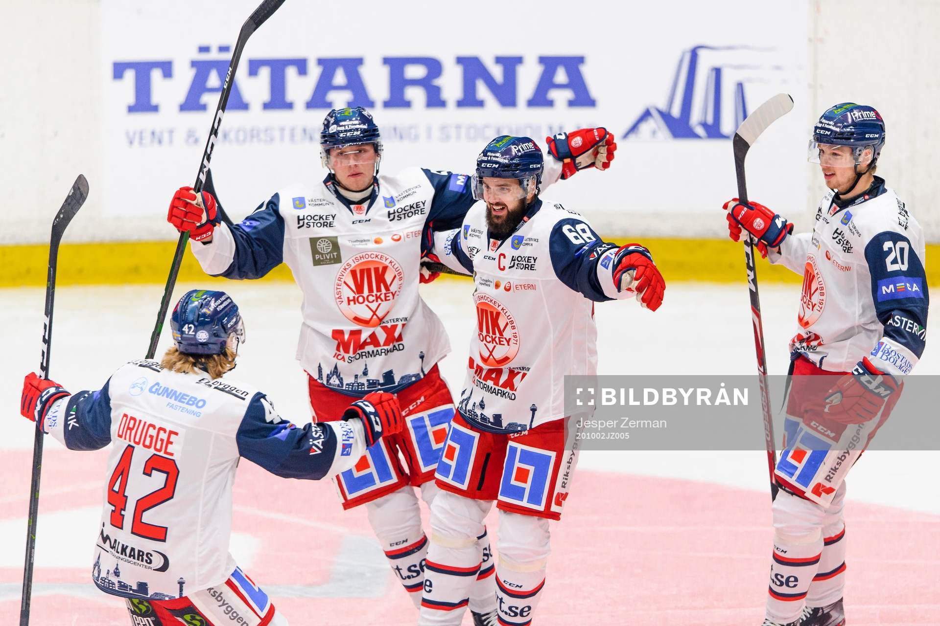Västerviks Joakim Hagelin jublar