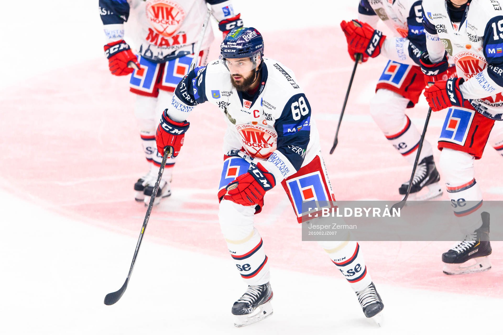 Västerviks Joakim Hagelin jublar