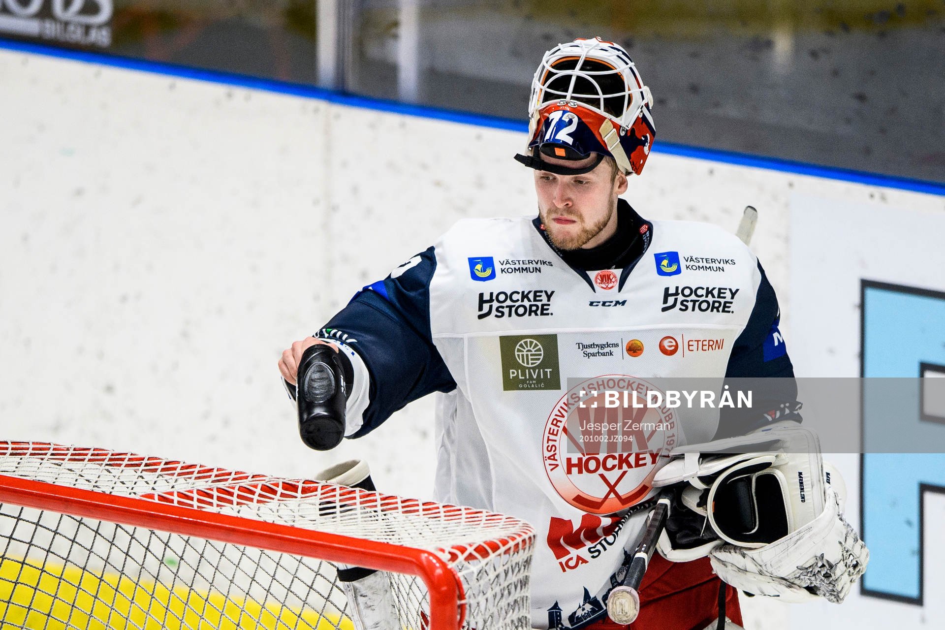 Västerviks målvakt Daniel Marmenlind