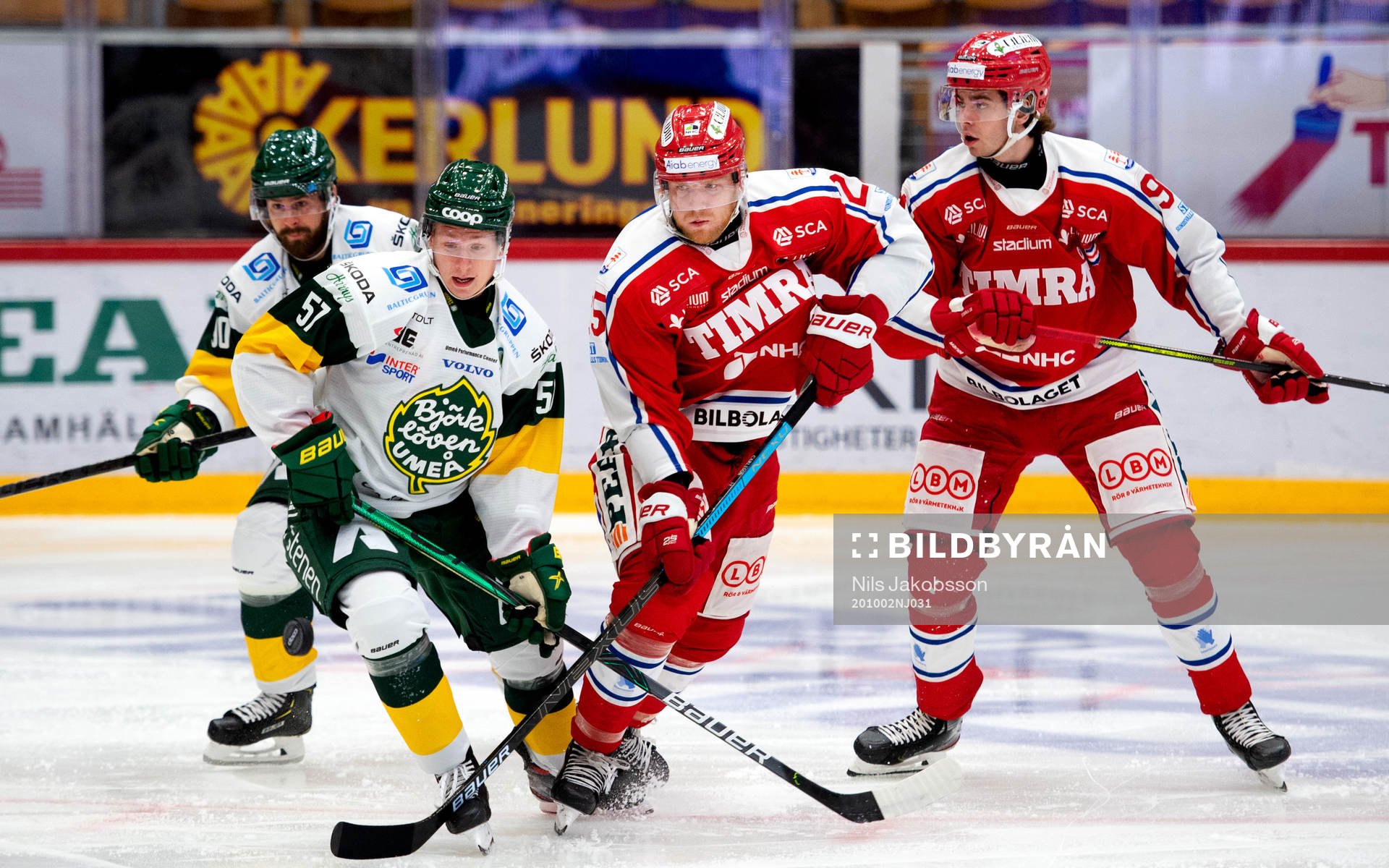 Björklövens Karl Johansson och Timrås Jonathan Carlsson