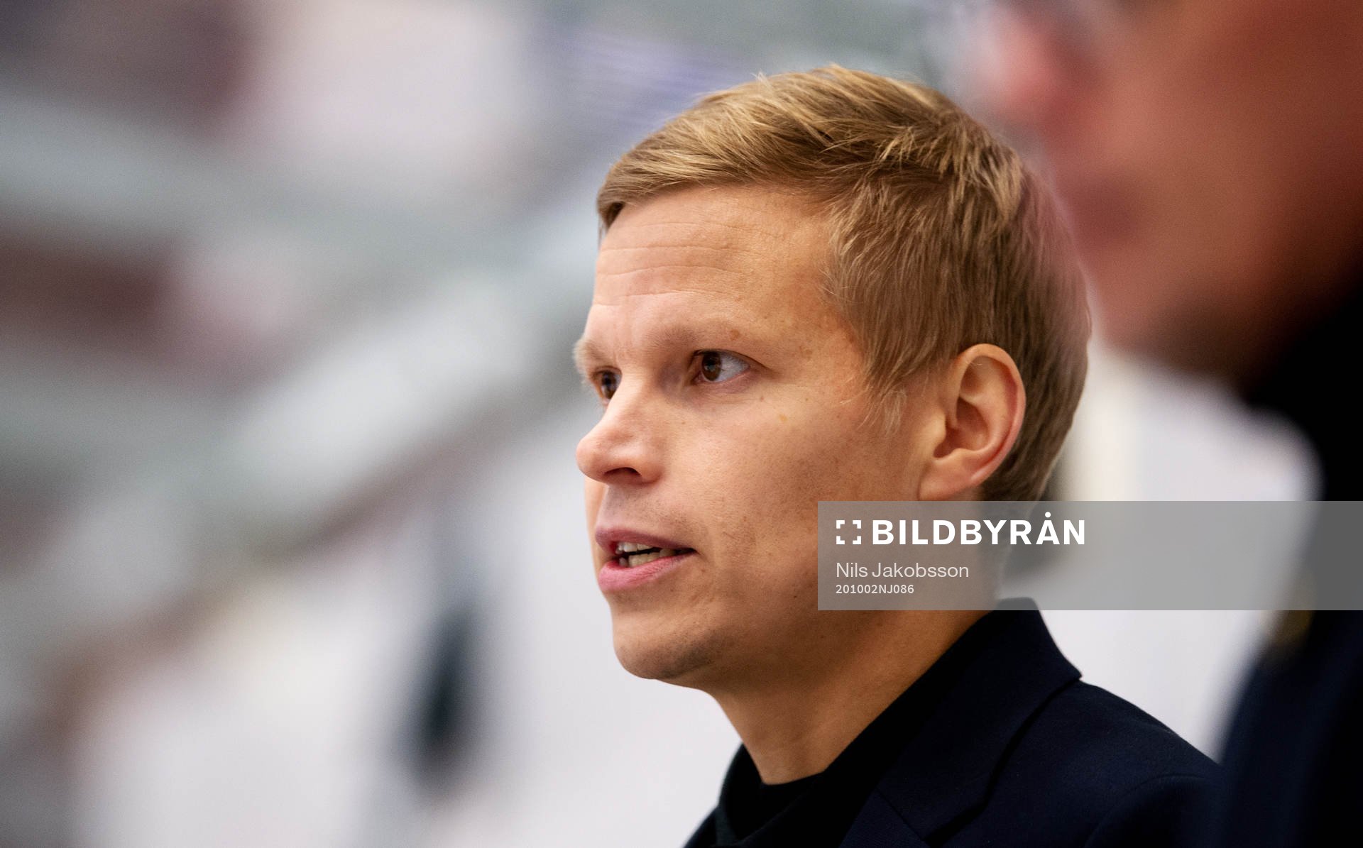 Björklövens assisterande tränare Robert Lahti