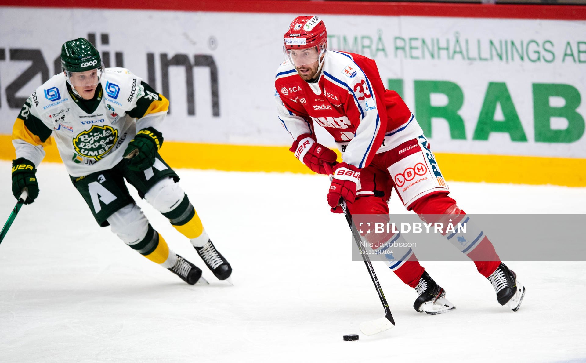 Björklövens Adam Plant och Timrås Albin Lundin