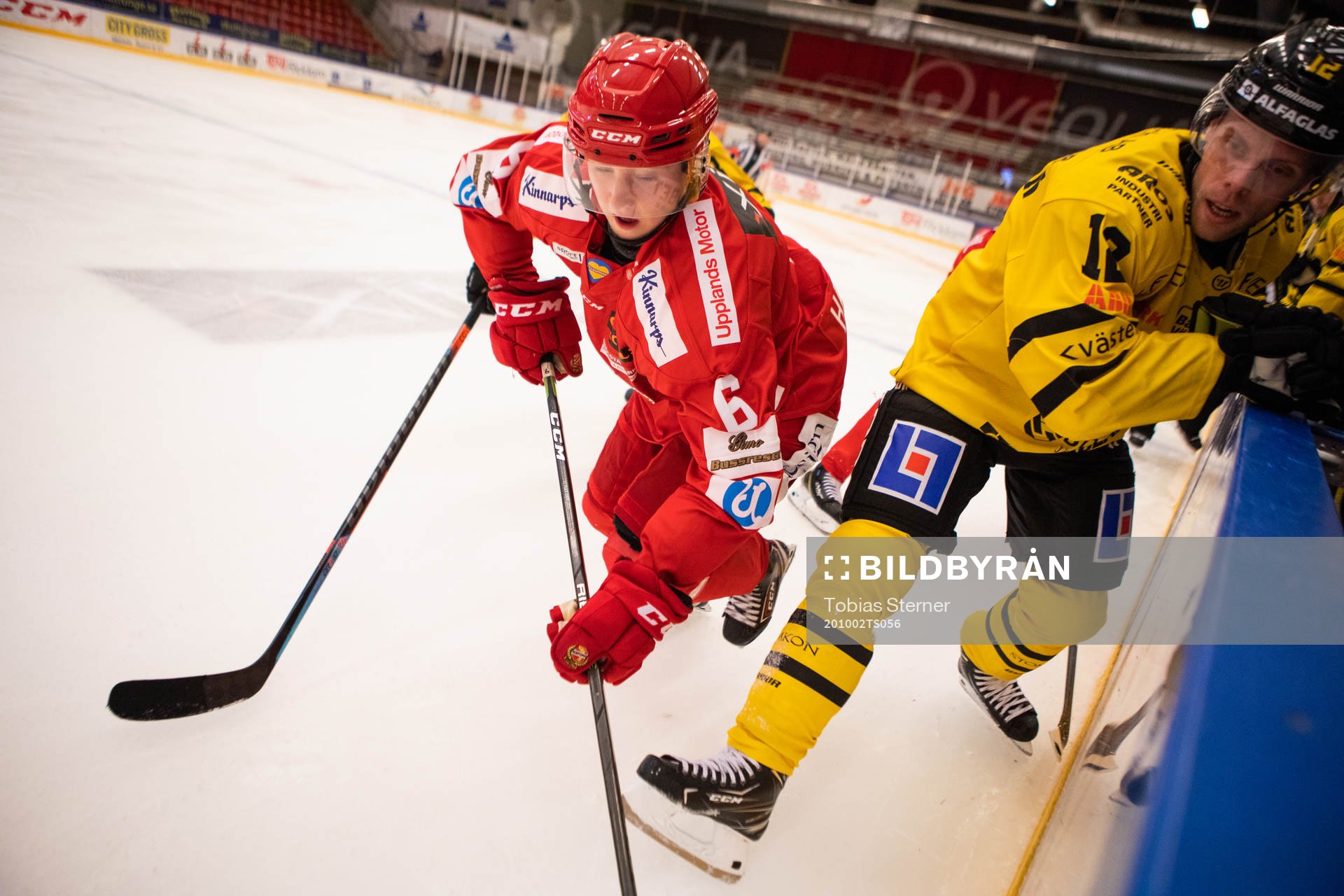 Almtunas Filip Hasa och Västerås Fredrik Johansson