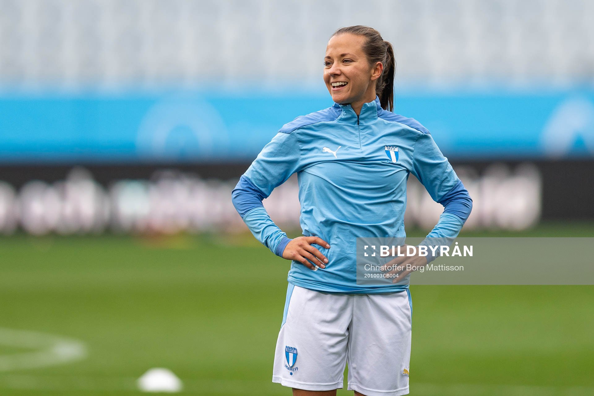 Malmö FFs Cornelia Lindgren