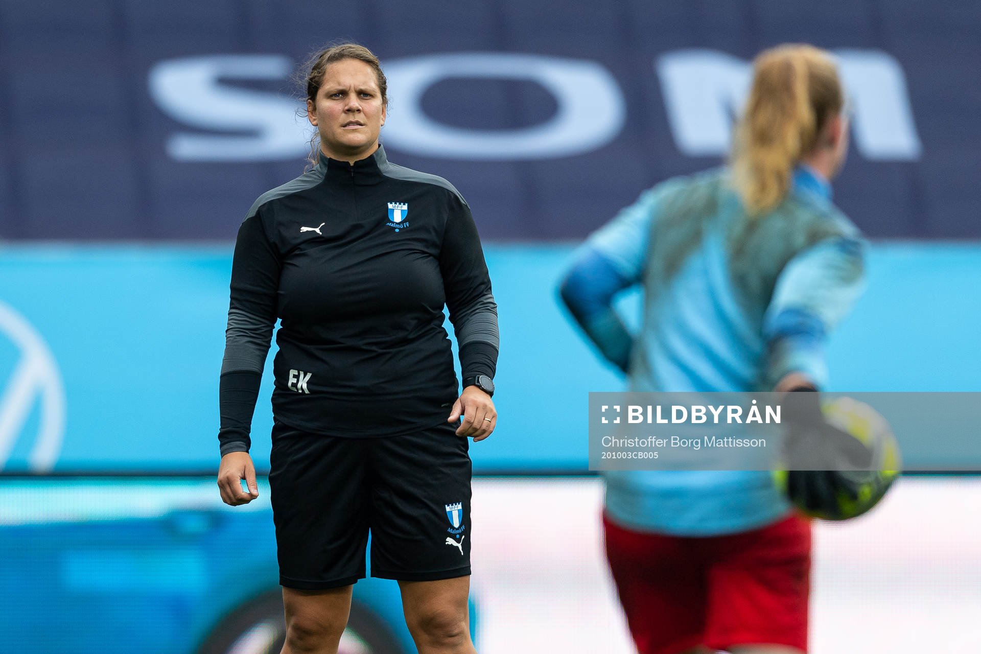Malmö FFs målvaktstränare Emelie Karström