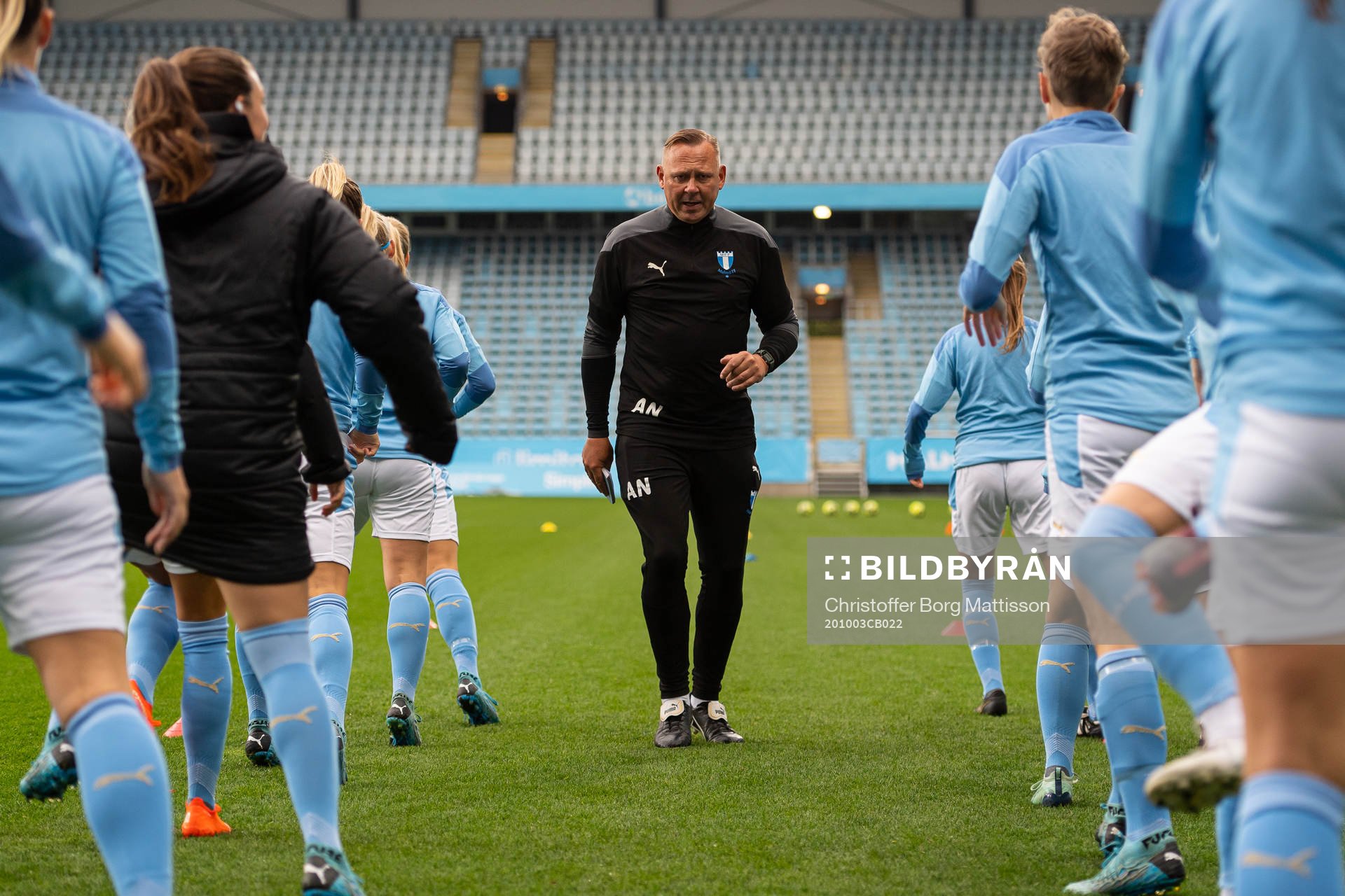 Malmö FFs assisterande tränare Anders Nilsson