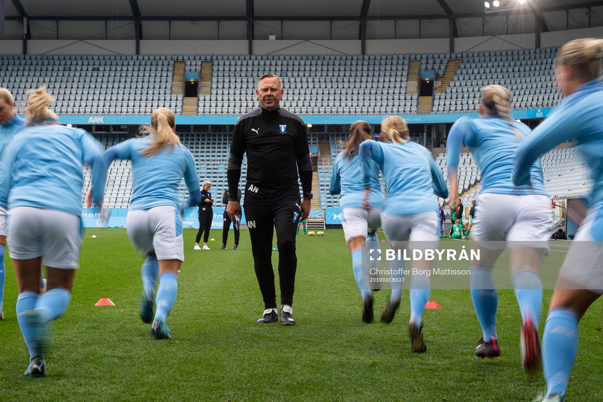 Malmö FFs assisterande tränare Anders Nilsson